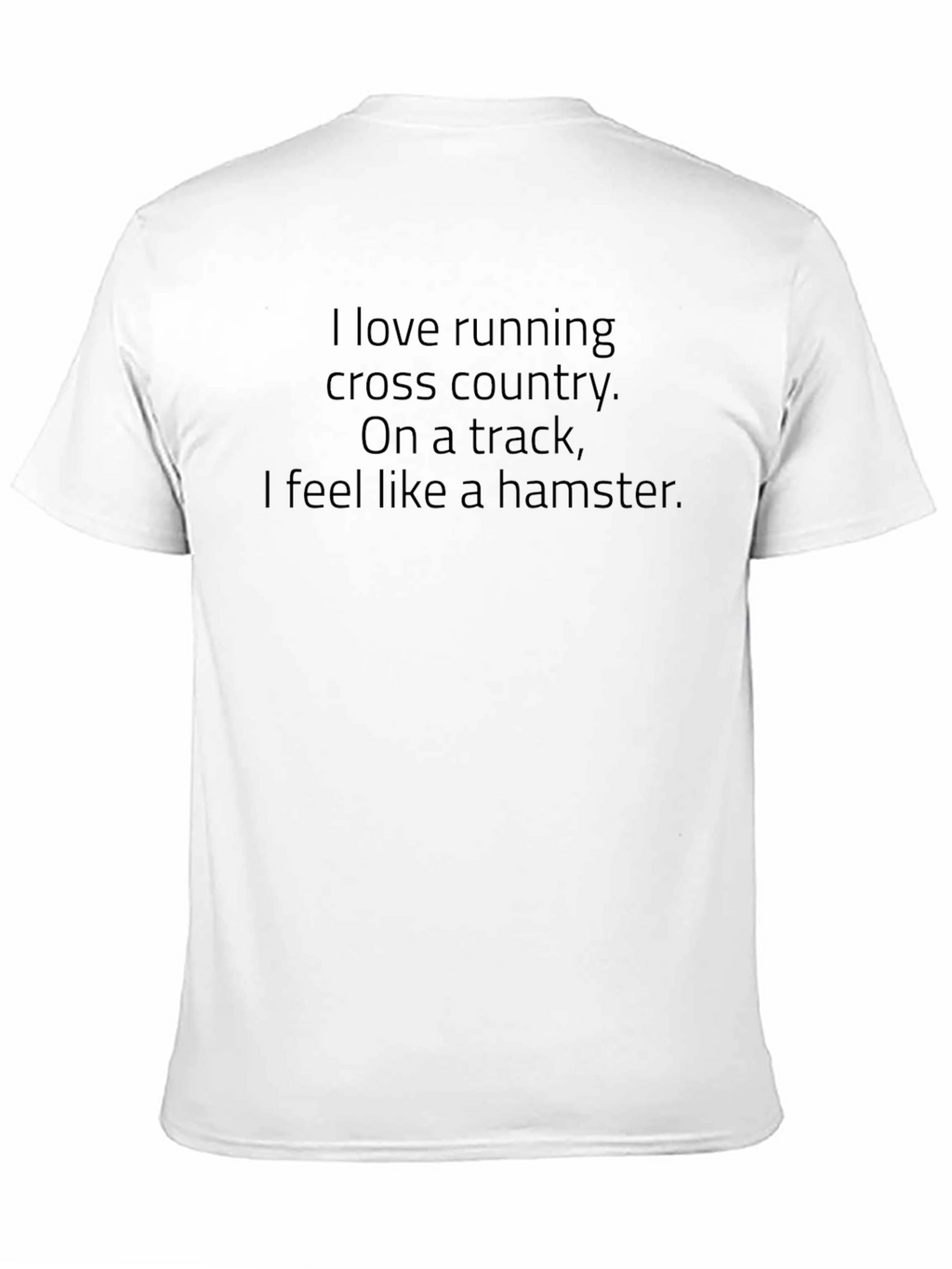 Cross Country Running T-Shirt - Hamster Track