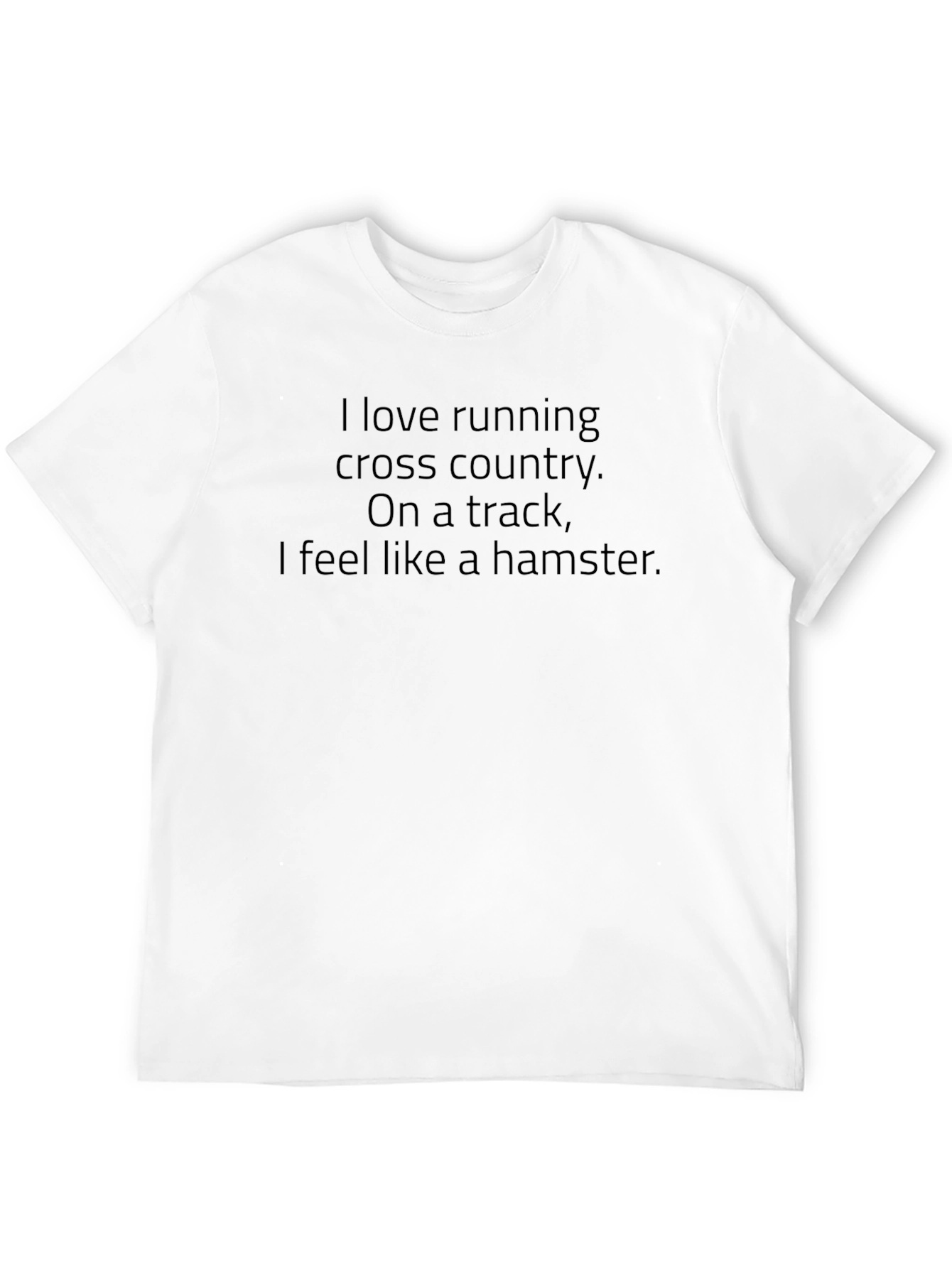 Cross Country Running T-Shirt - Hamster Track