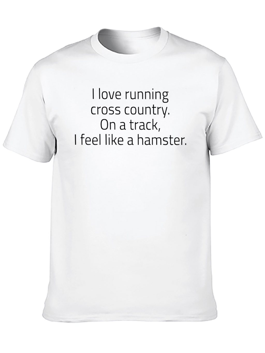 Cross Country Running T-Shirt - Hamster Track