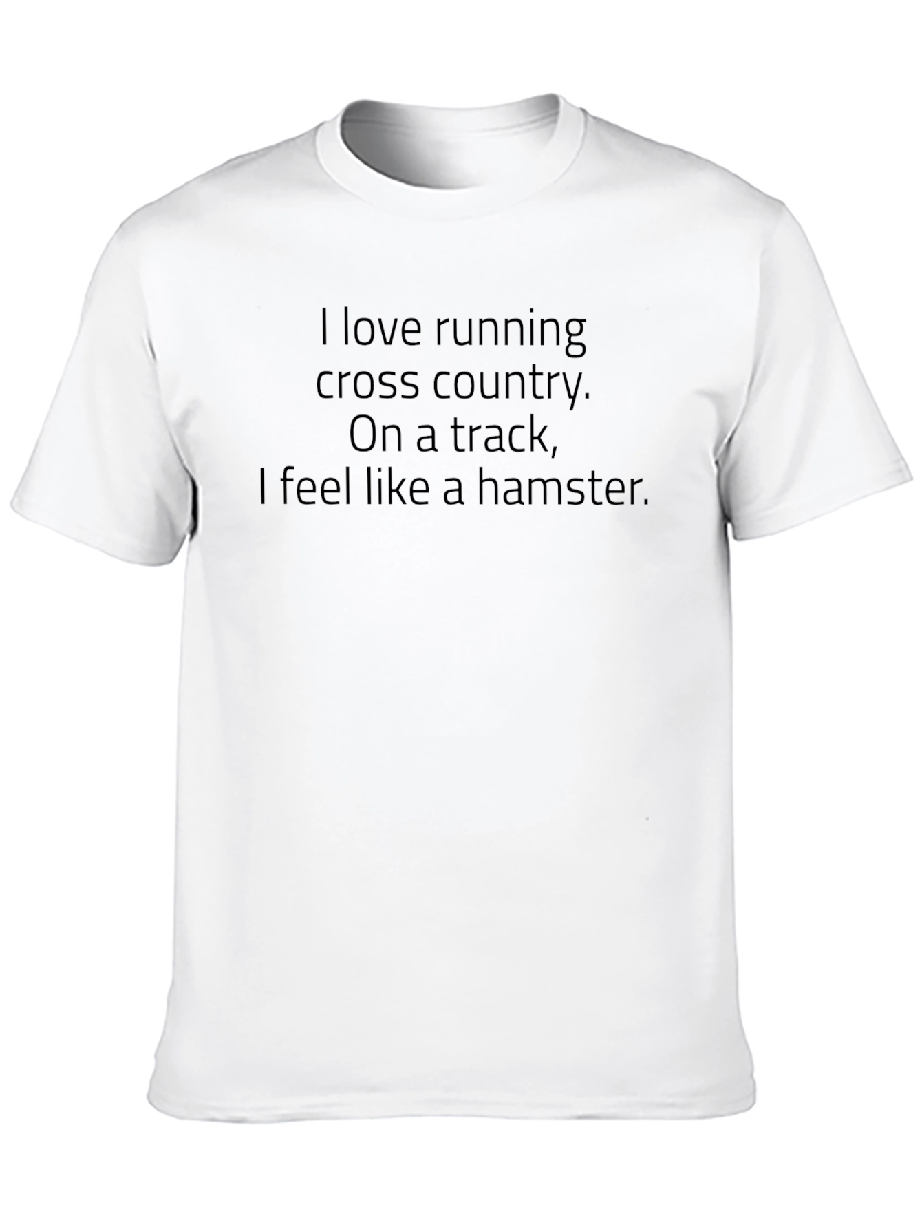 Cross Country Running T-Shirt - Hamster Track