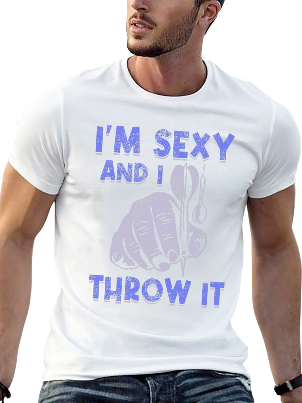Im Sexy and I Throw It Dart T-Shirt