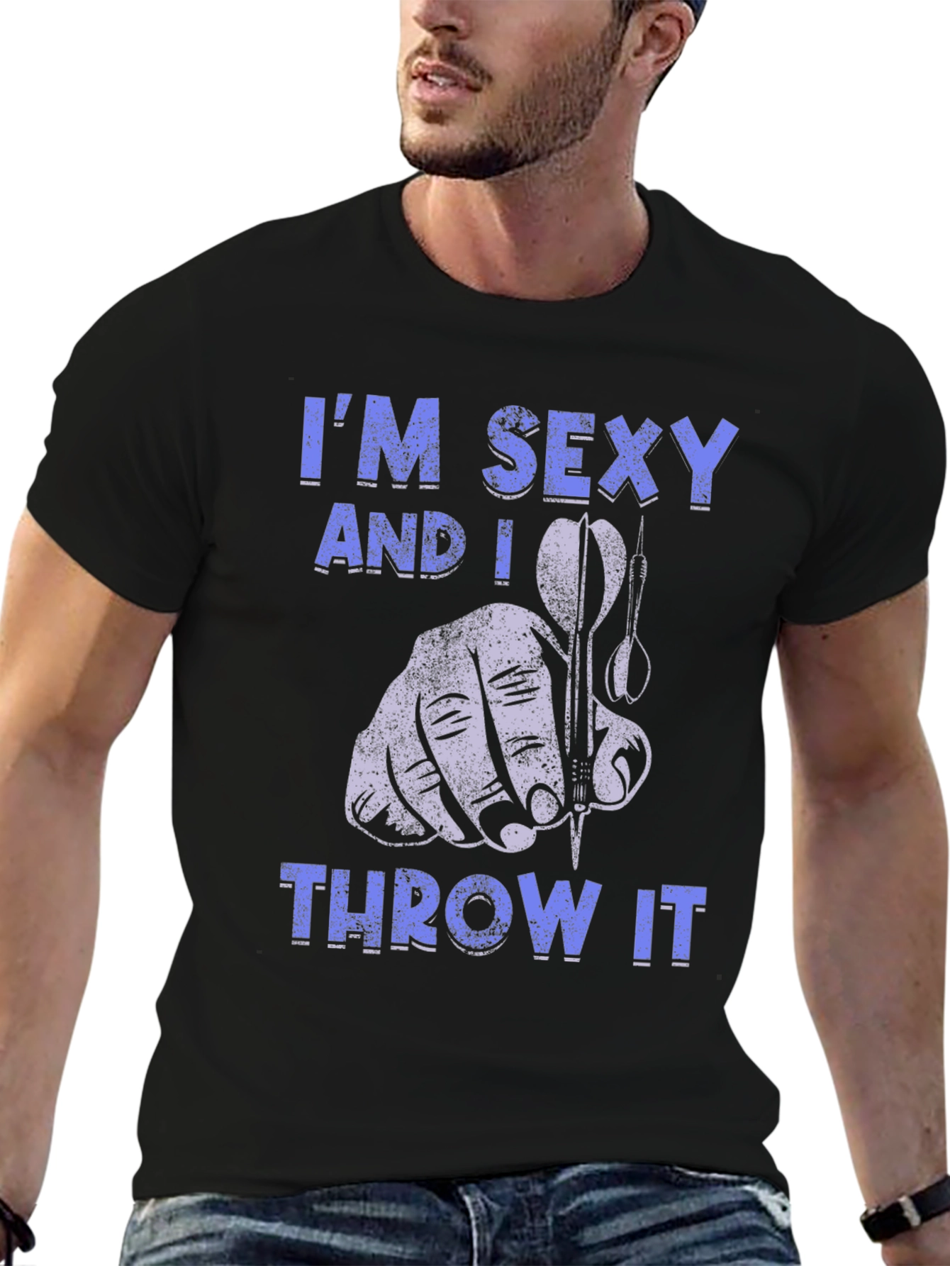Im Sexy and I Throw It Dart T-Shirt