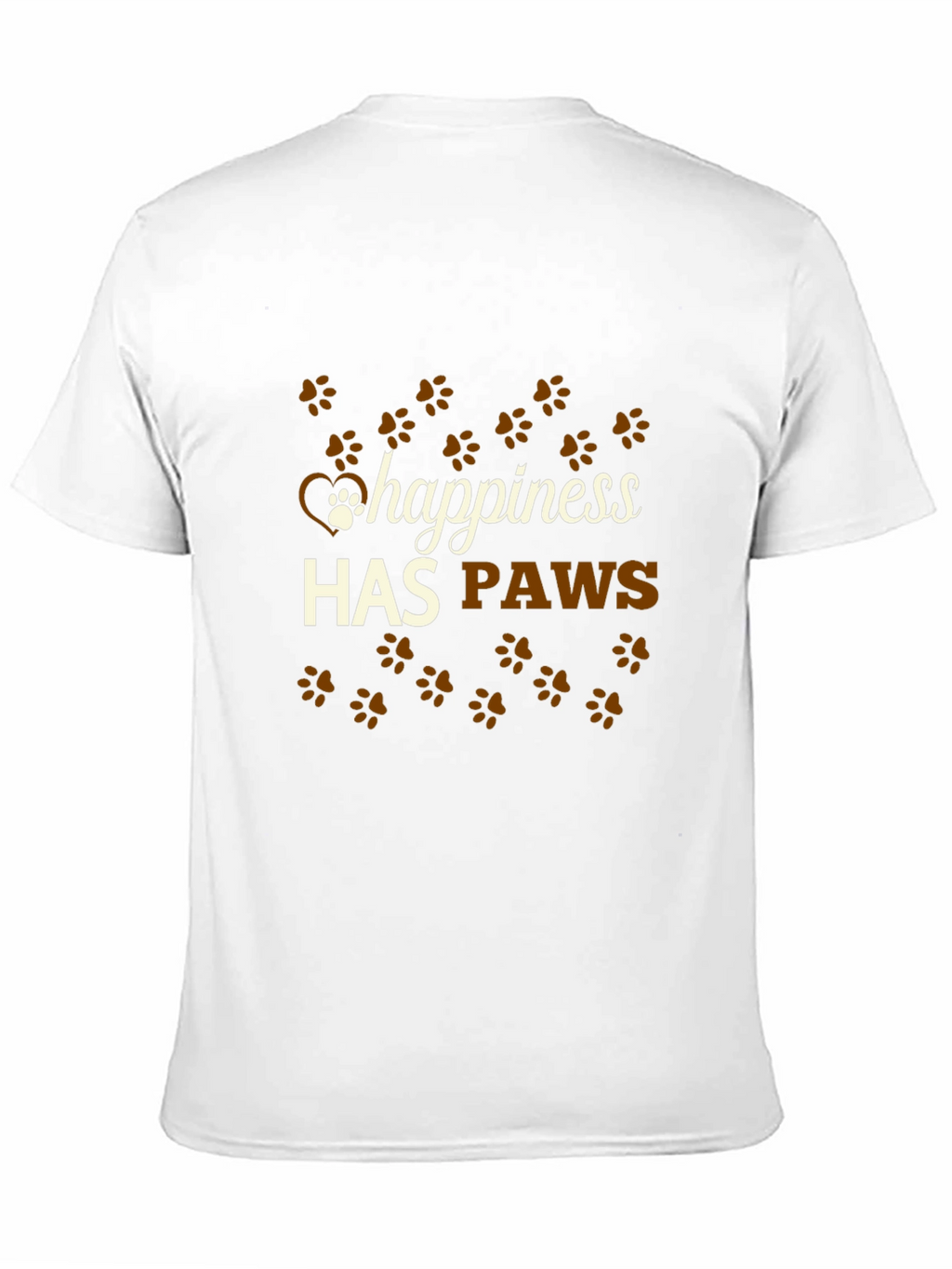 Happiness Has Paws Graphic Tee