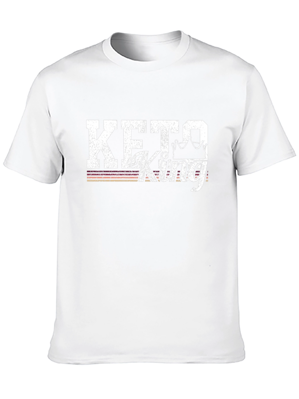 Keto King Graphic T-Shirt - Black