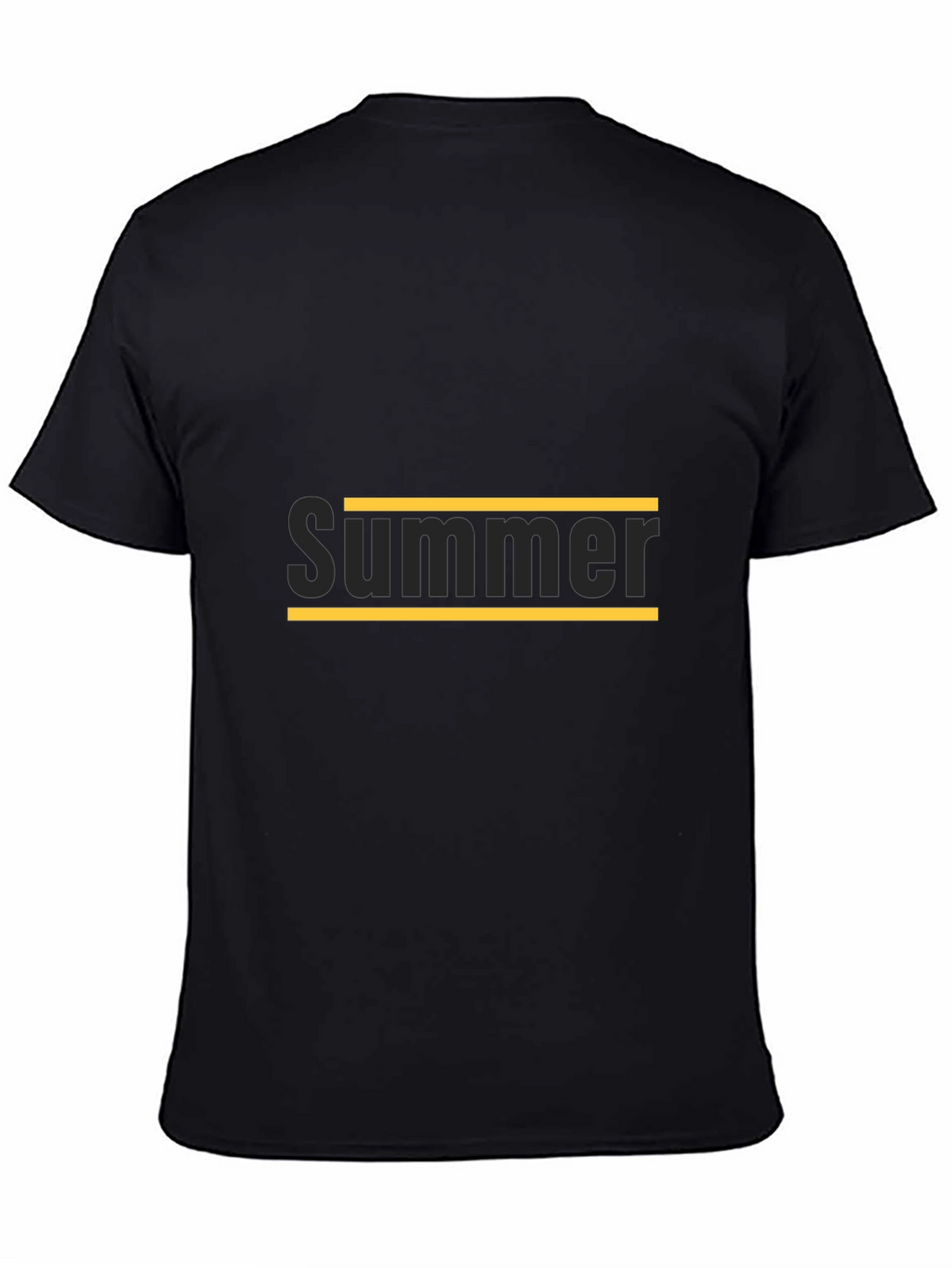 Summer Graphic Tee - Black