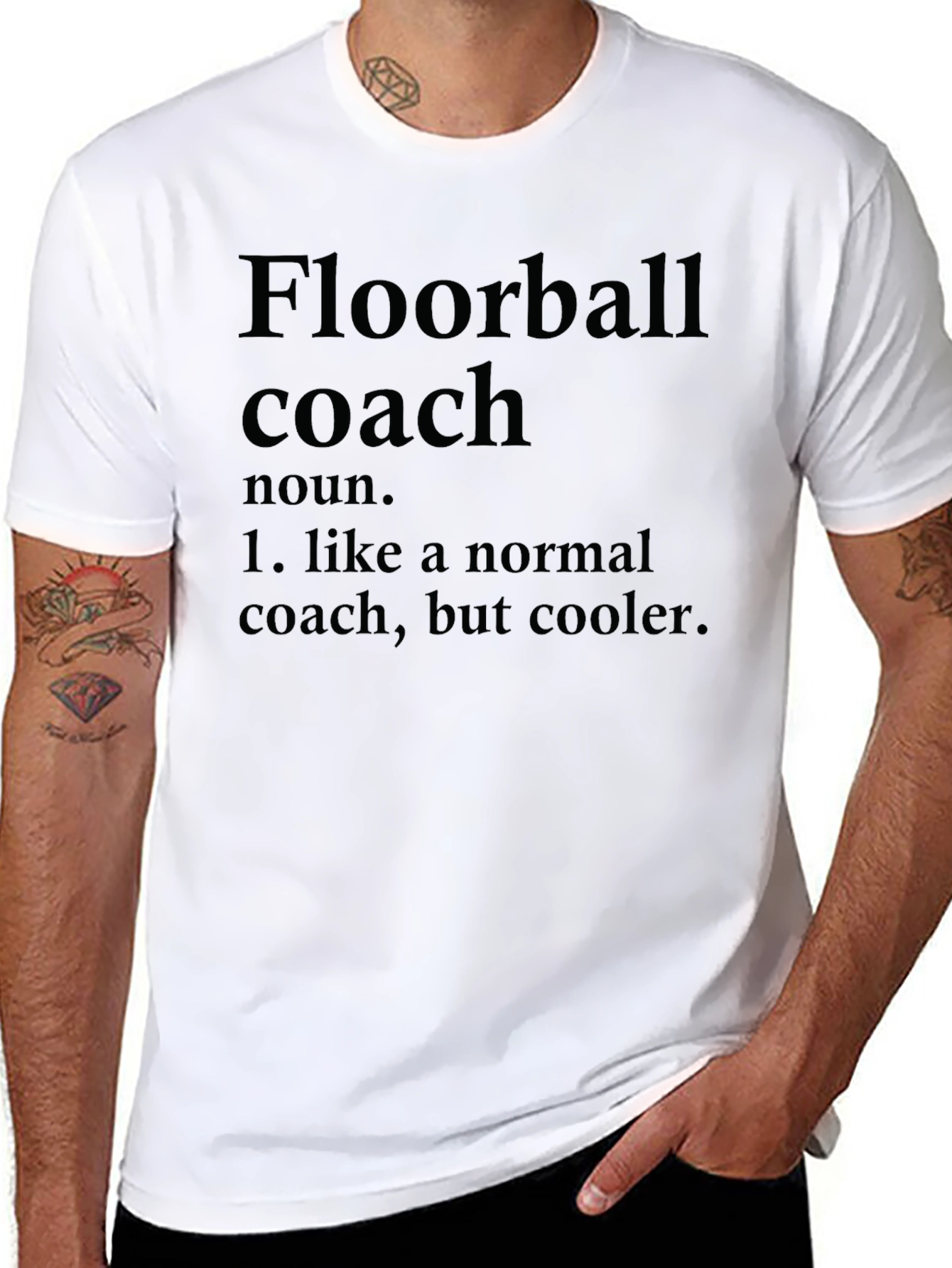 Floorball Coach Definition T-Shirt