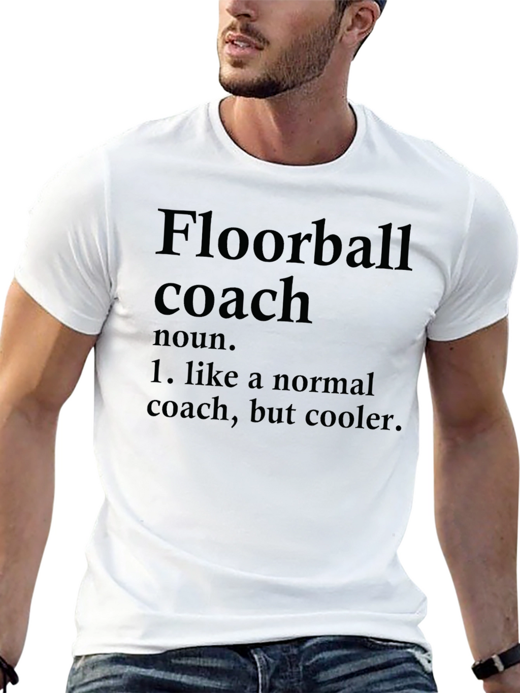 Floorball Coach Definition T-Shirt