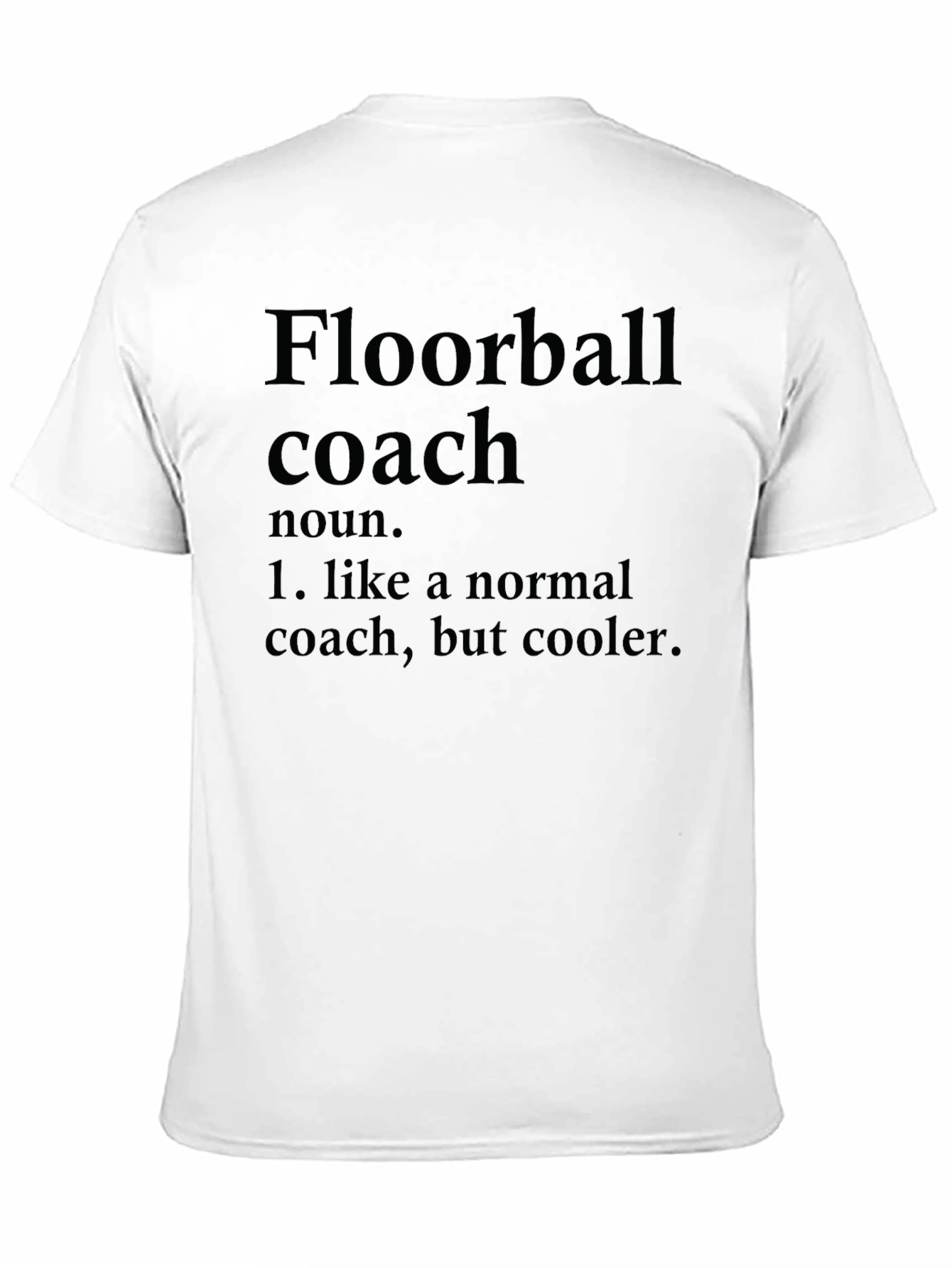 Floorball Coach Definition T-Shirt
