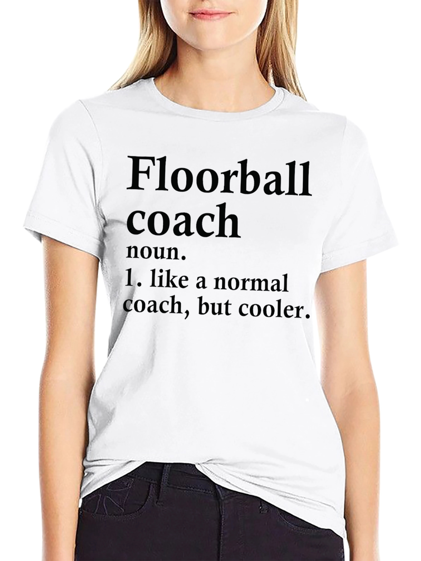 Floorball Coach Definition T-Shirt