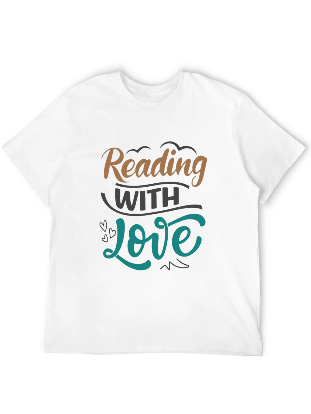 Reading With Love Graphic T-Shirt