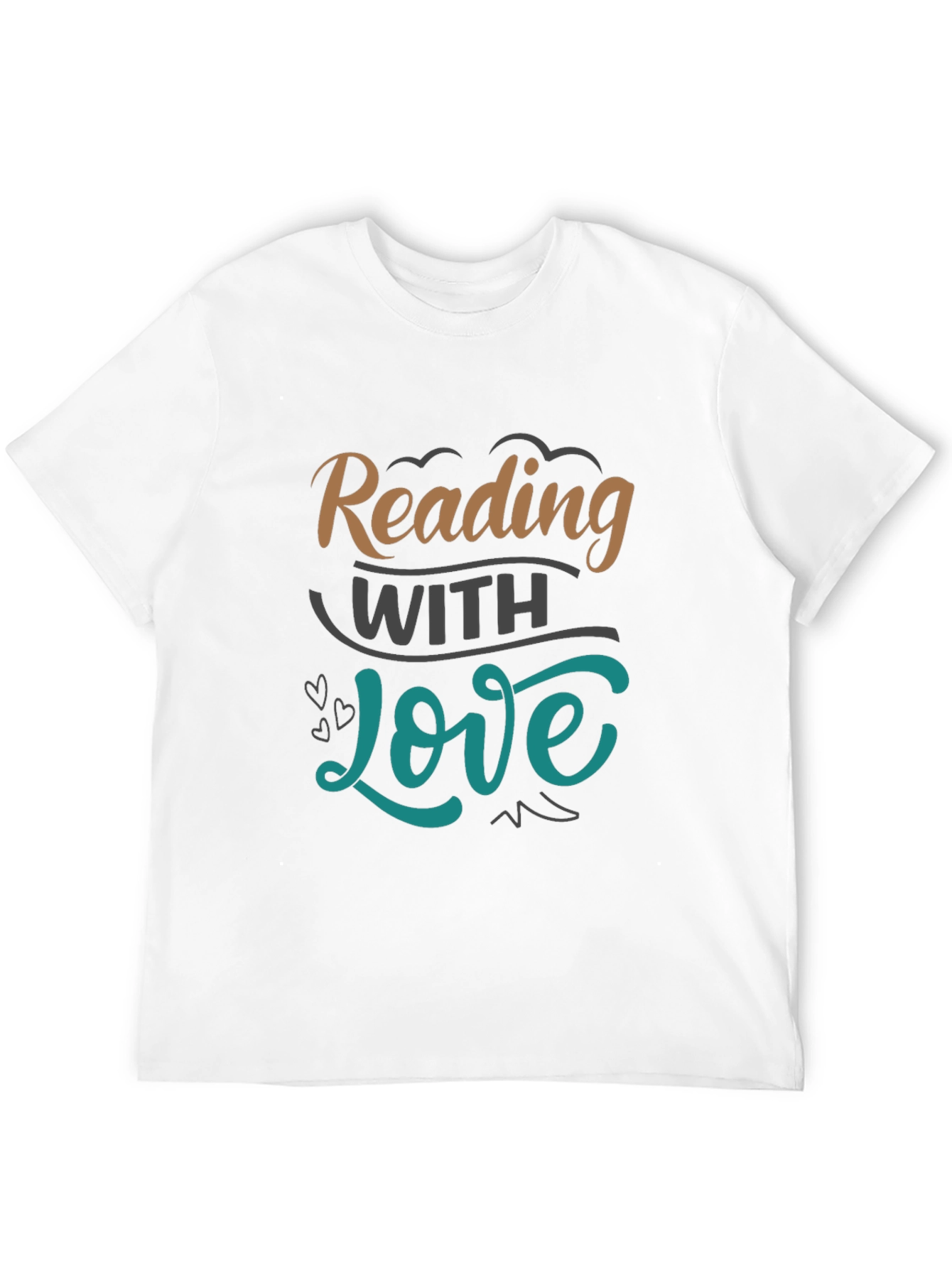 Reading With Love Graphic T-Shirt
