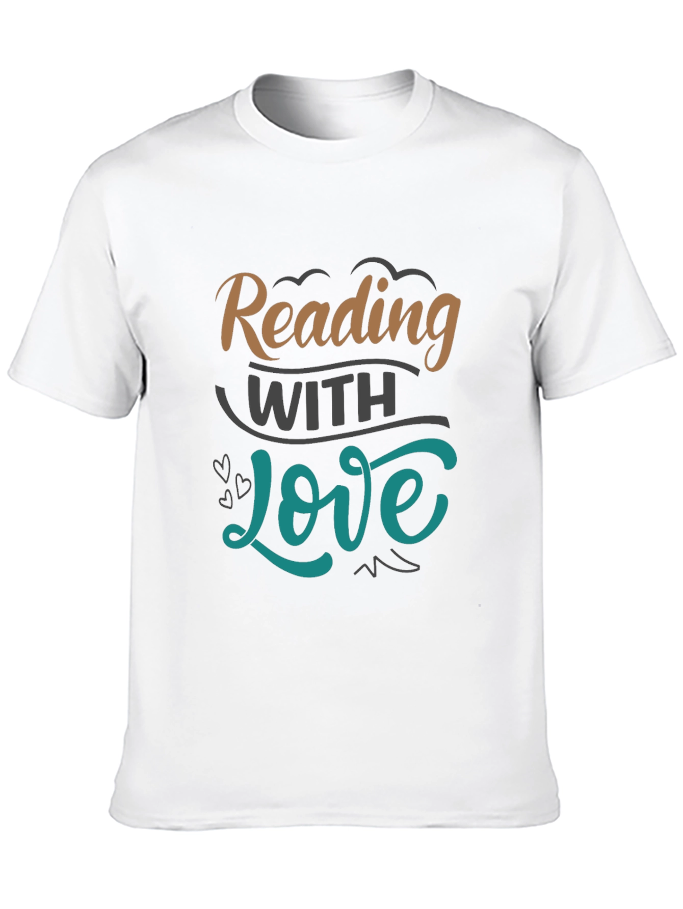 Reading With Love Graphic T-Shirt