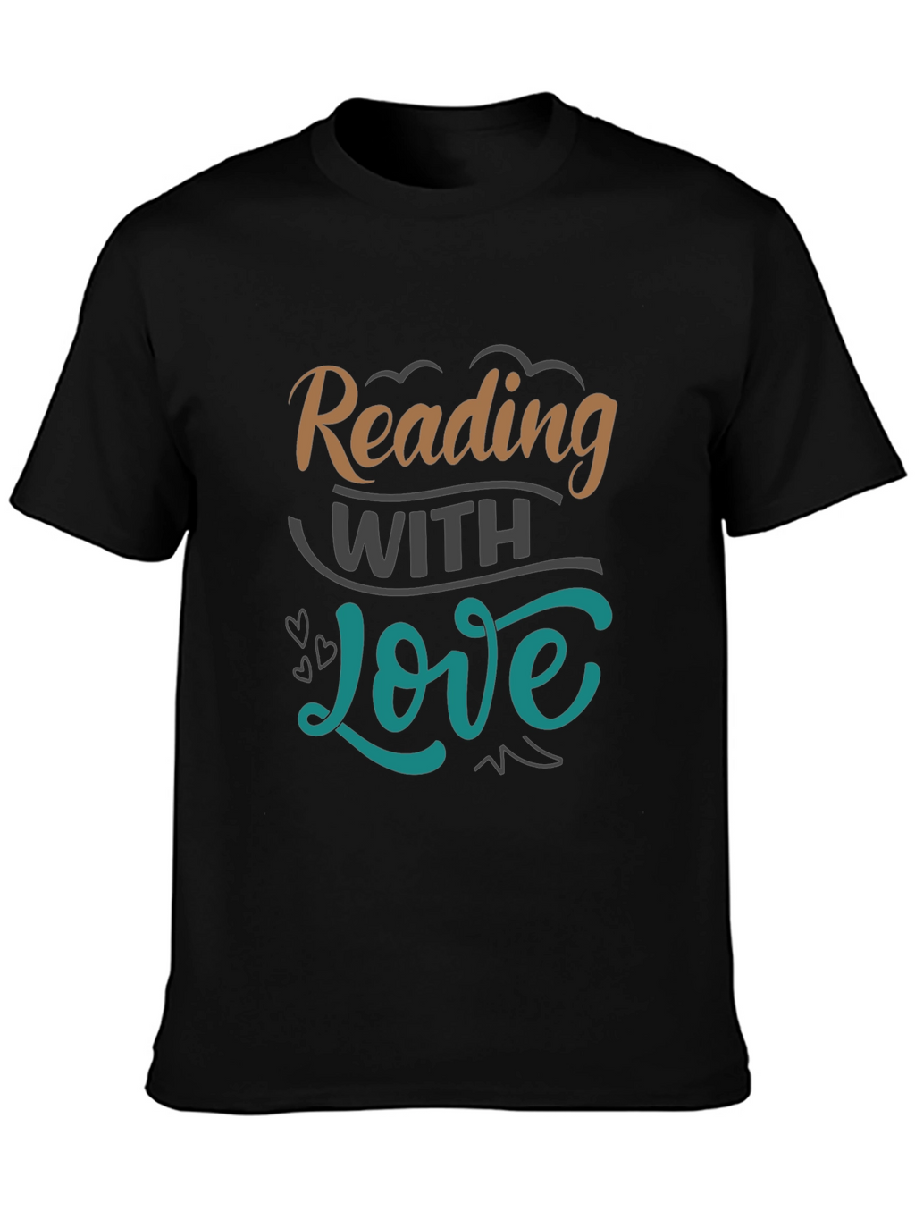 Reading With Love Graphic T-Shirt