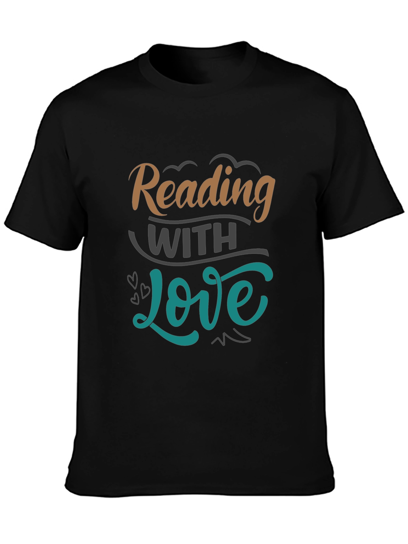 Reading With Love Graphic T-Shirt