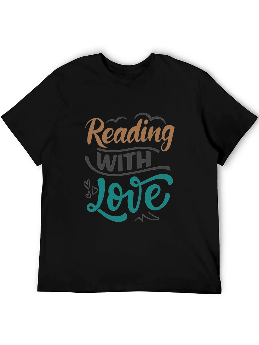 Reading With Love Graphic T-Shirt