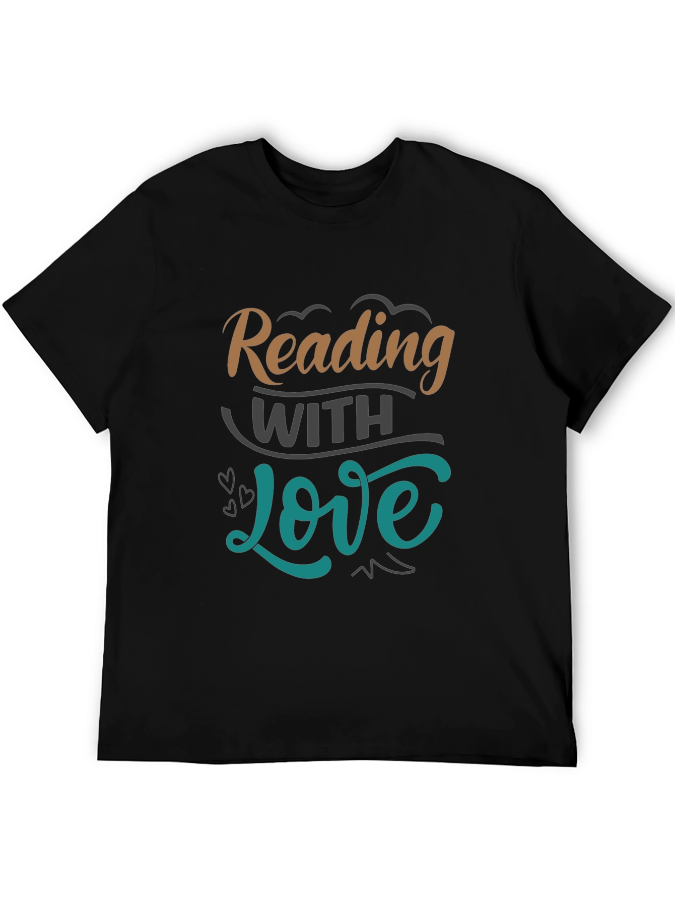 Reading With Love Graphic T-Shirt