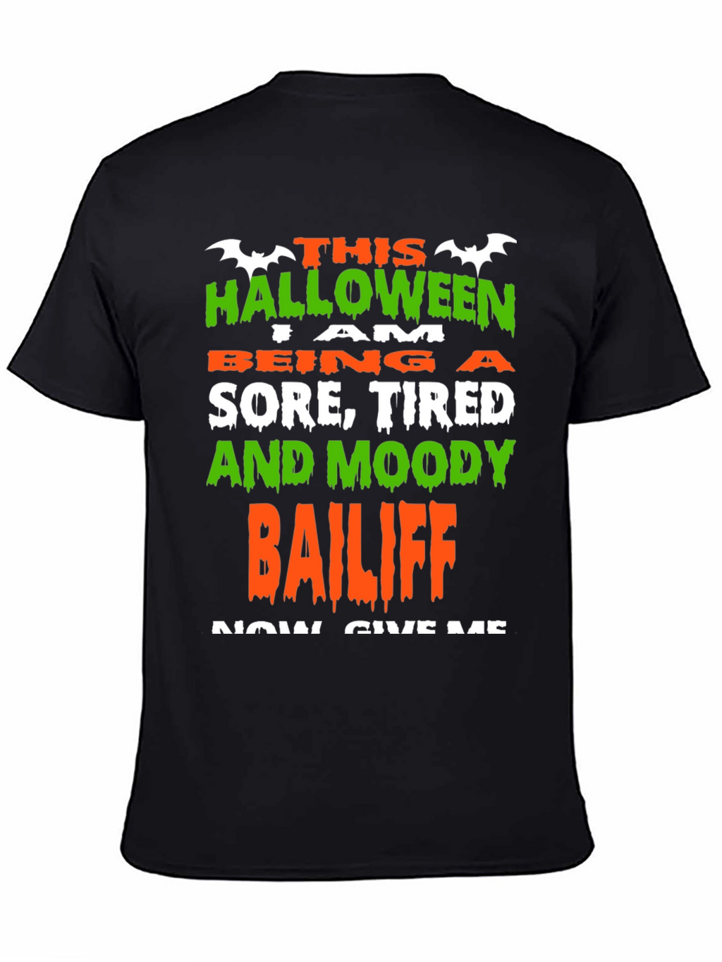 Funny Halloween Bailiff T-Shirt