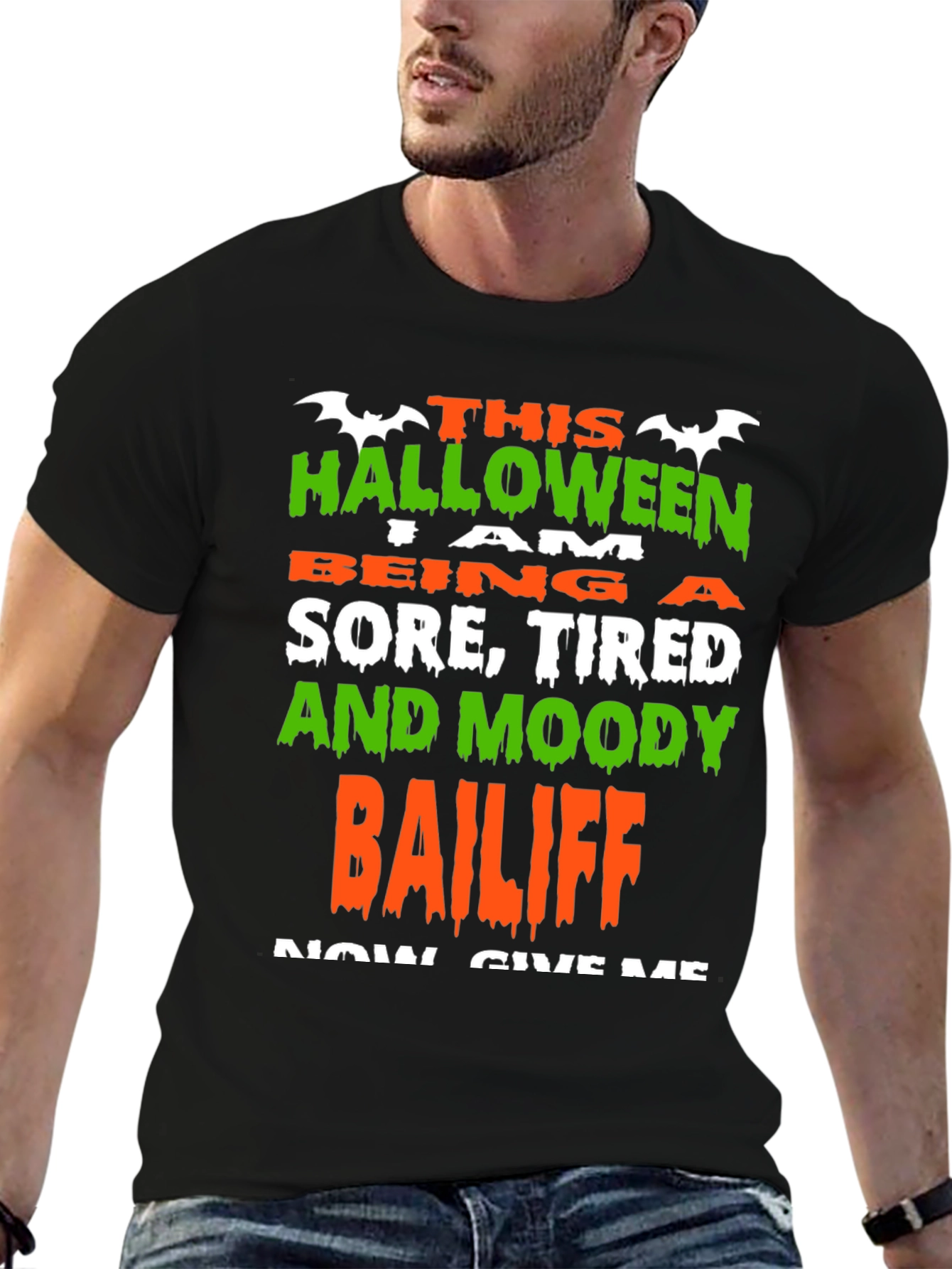 Funny Halloween Bailiff T-Shirt