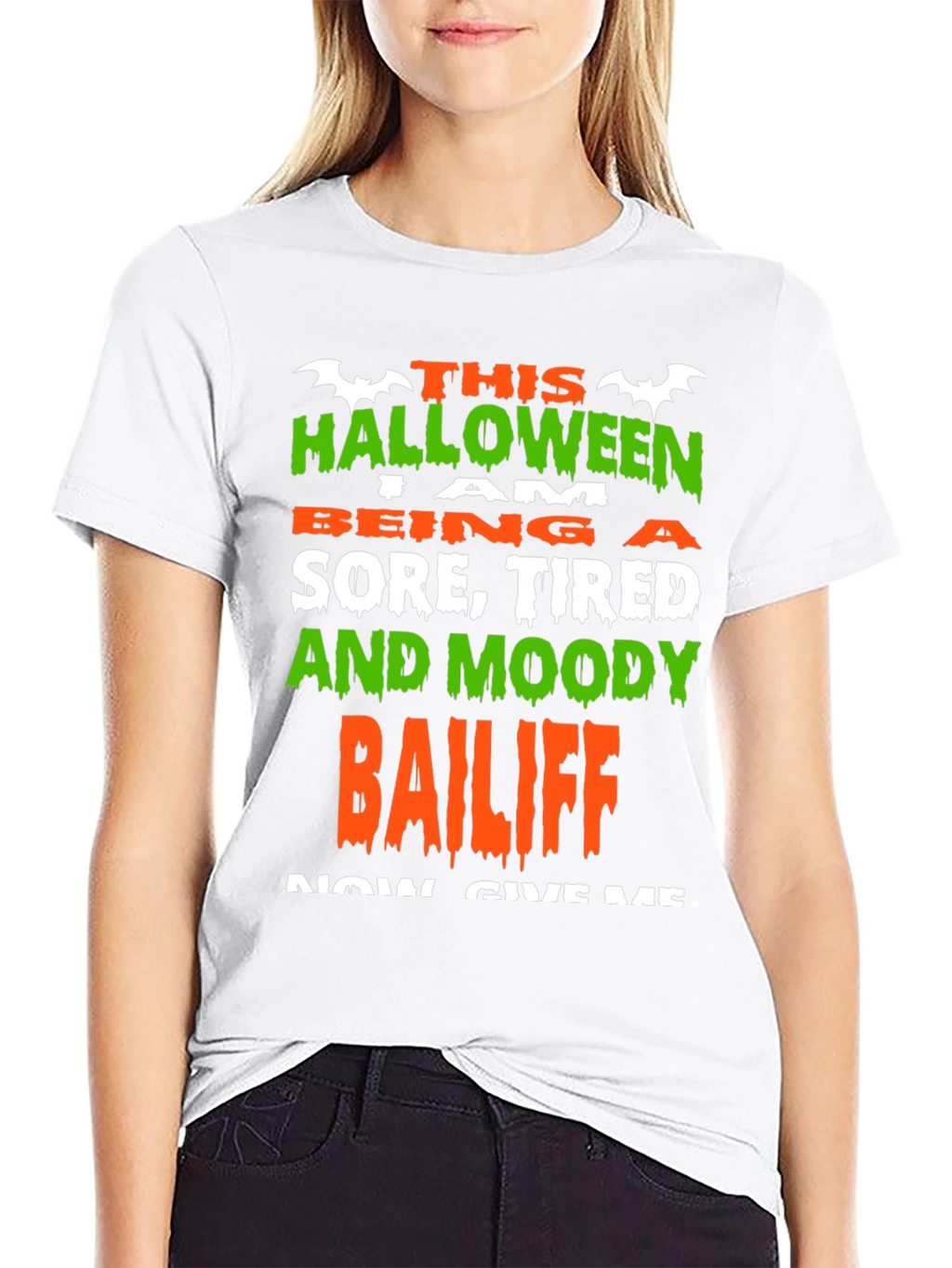 Funny Halloween Bailiff T-Shirt