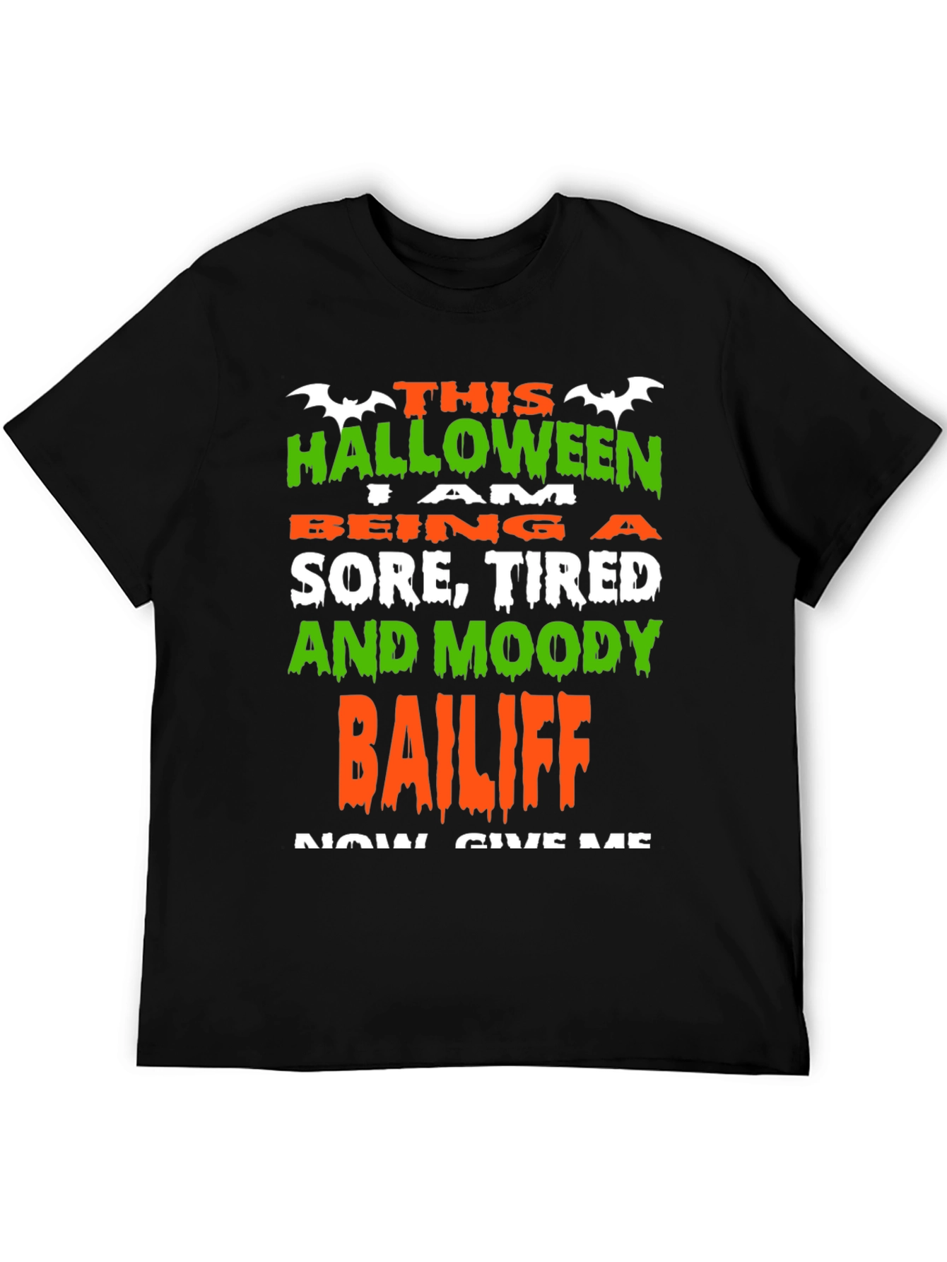 Funny Halloween Bailiff T-Shirt