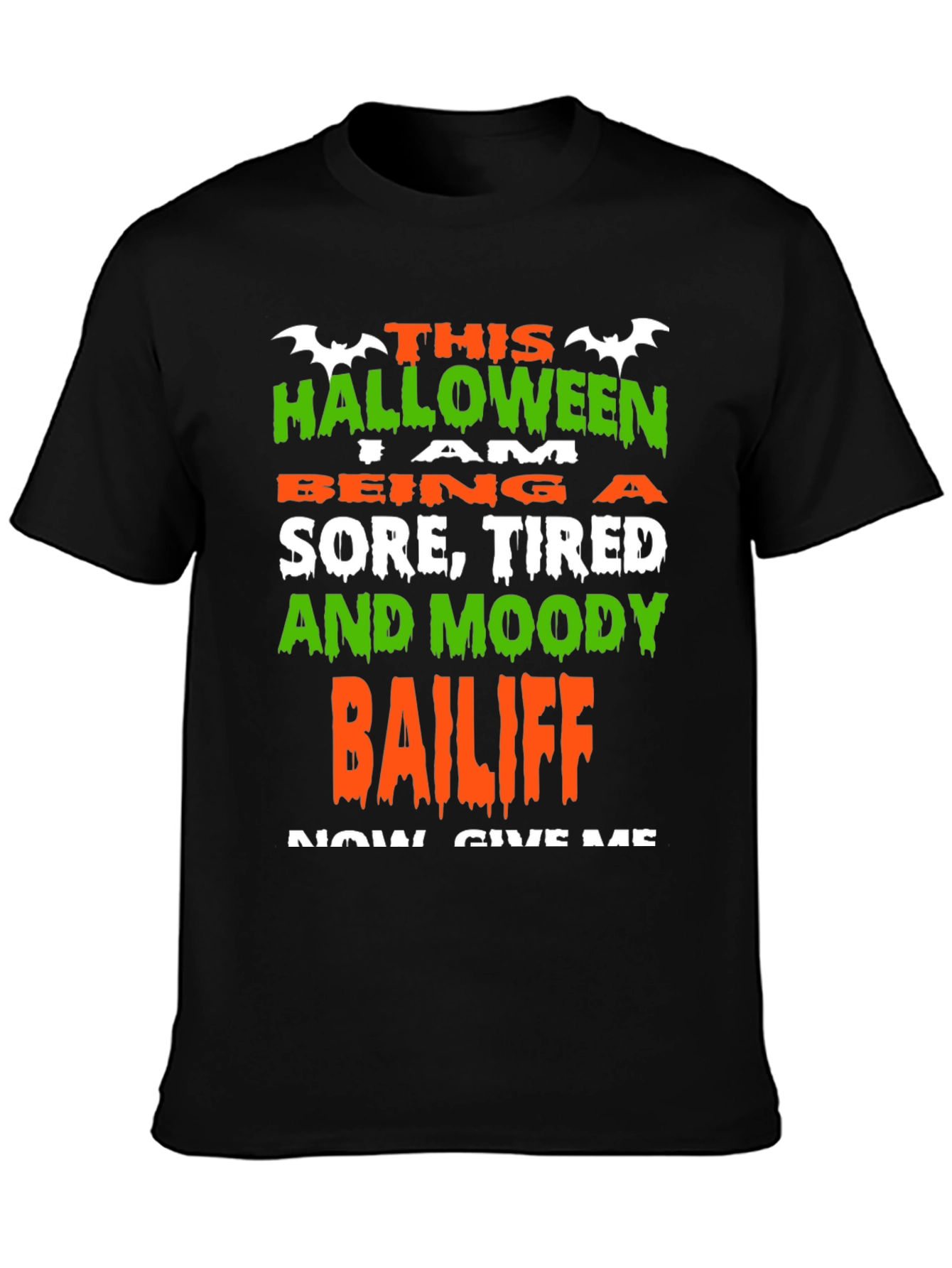 Funny Halloween Bailiff T-Shirt