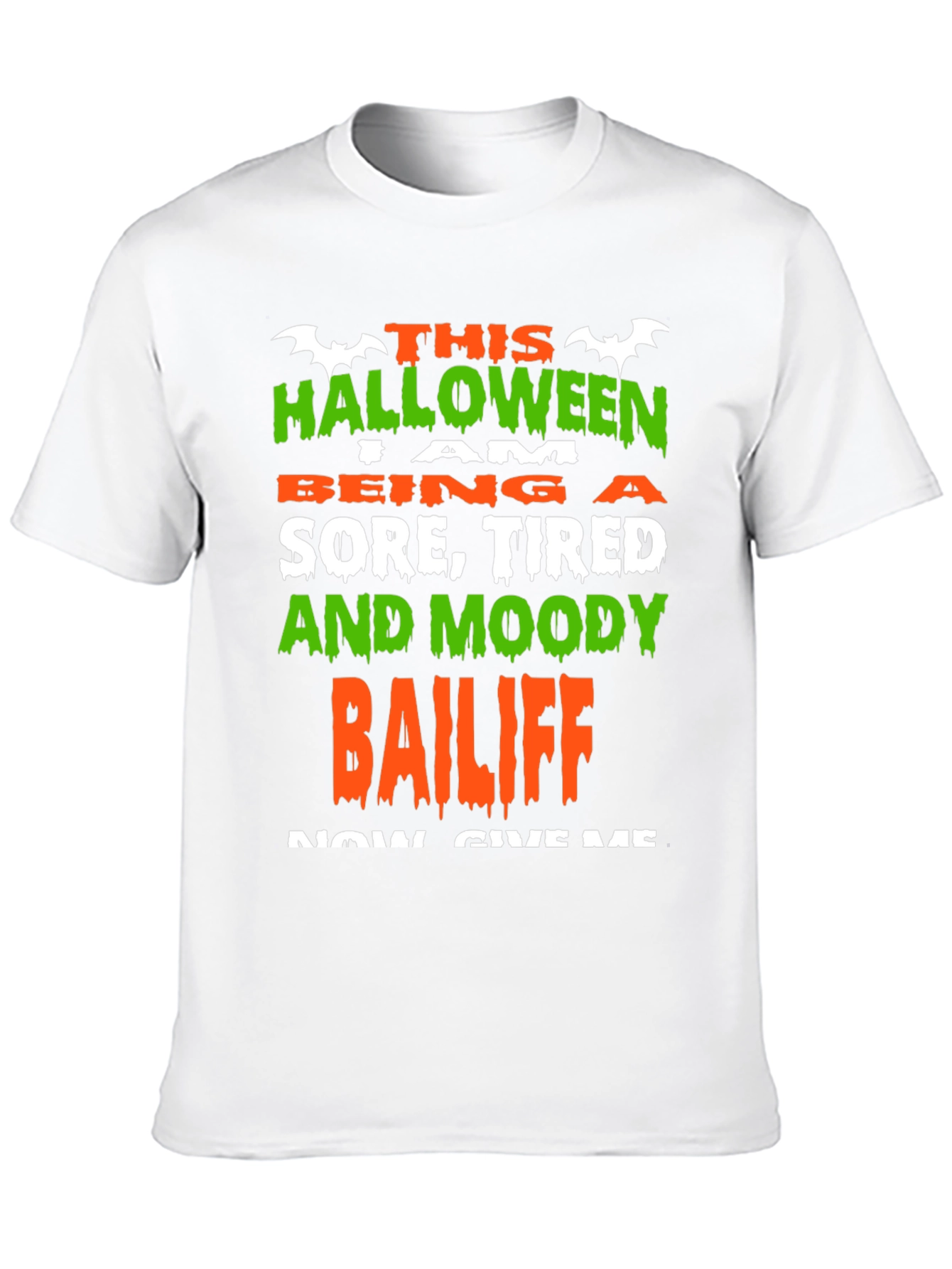 Funny Halloween Bailiff T-Shirt