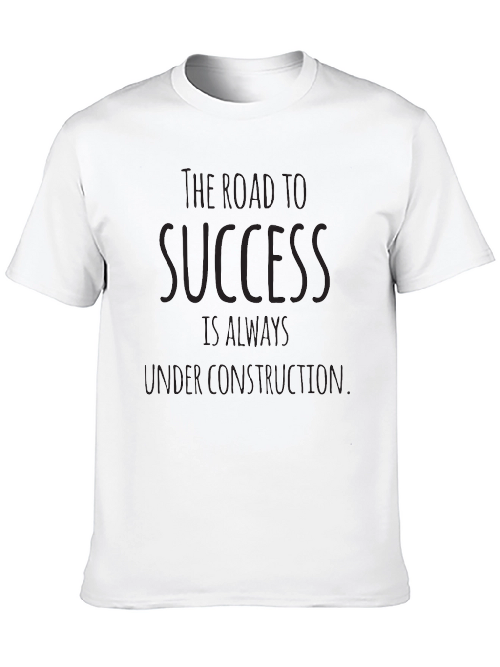 Road to Success Graphic Tee - Black