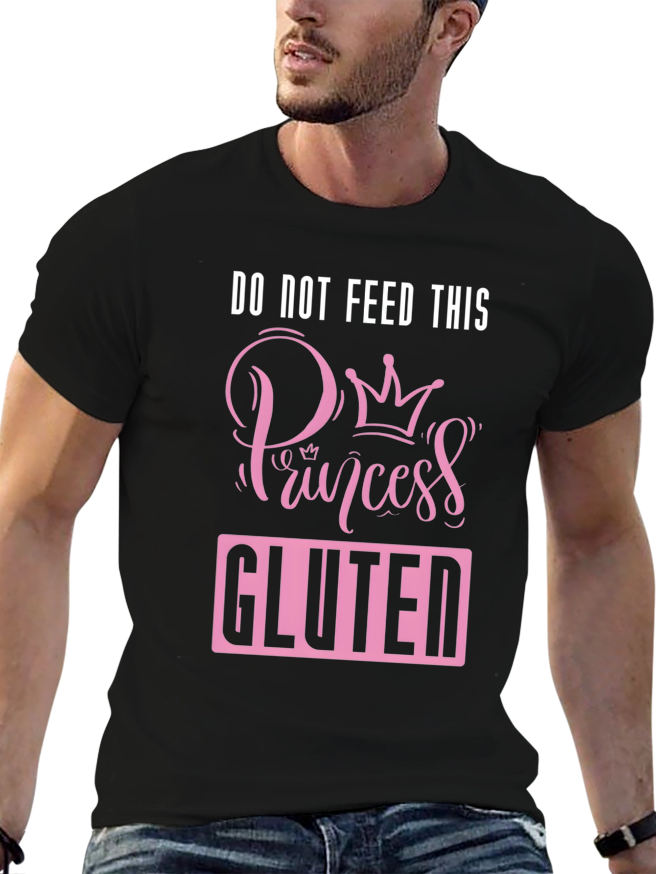 Do Not Feed Princess Gluten T-Shirt