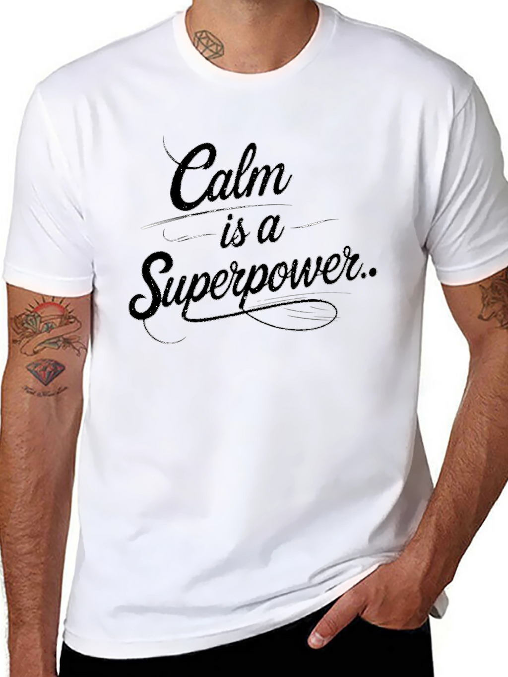 Calm is a Superpower Graphic T-Shirt
