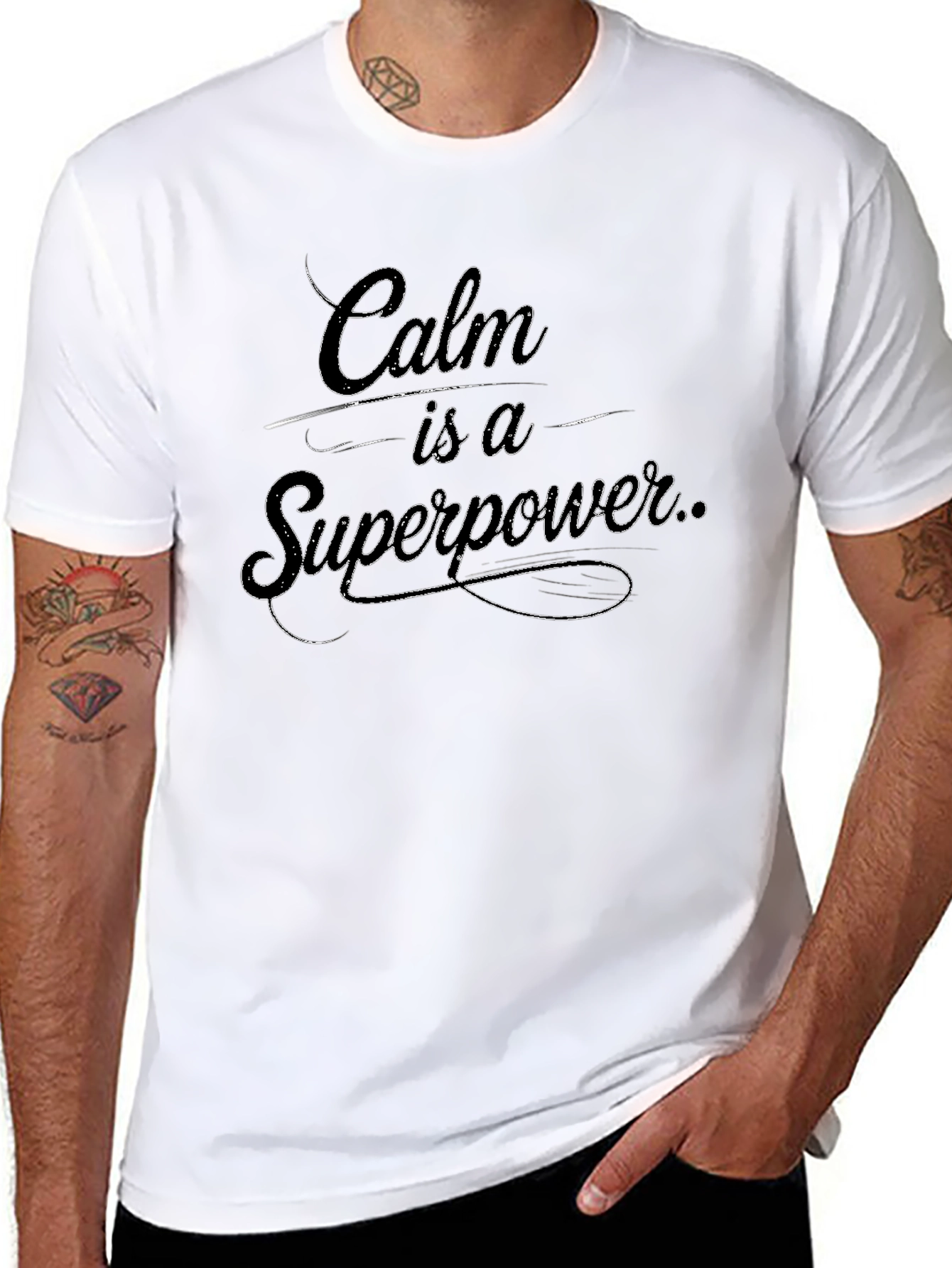 Calm is a Superpower Graphic T-Shirt