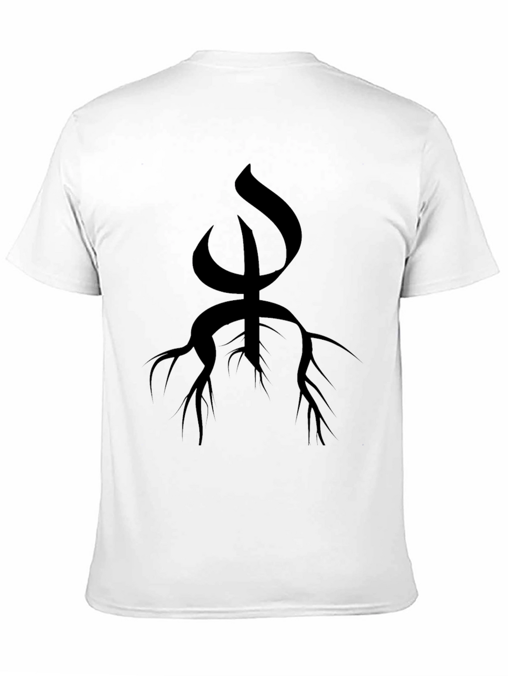 Symbolic Black Graphic Tee - Unique Design