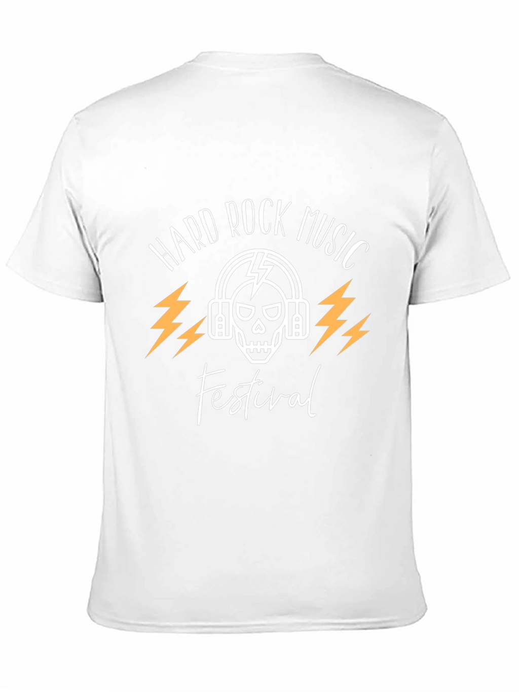 Hard Rock Music Festival Black Graphic T-Shirt