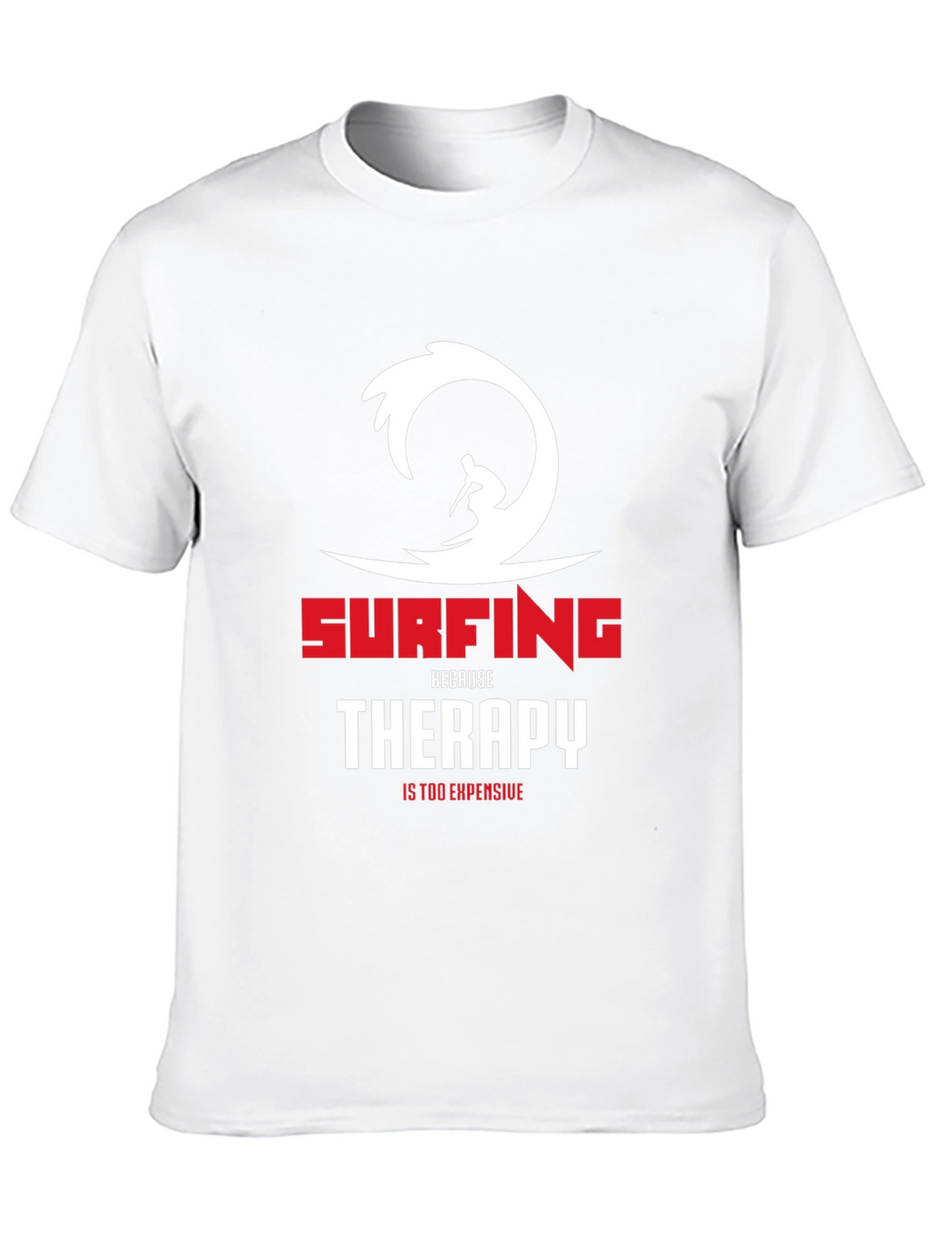 Surfing Therapy Graphic T-Shirt