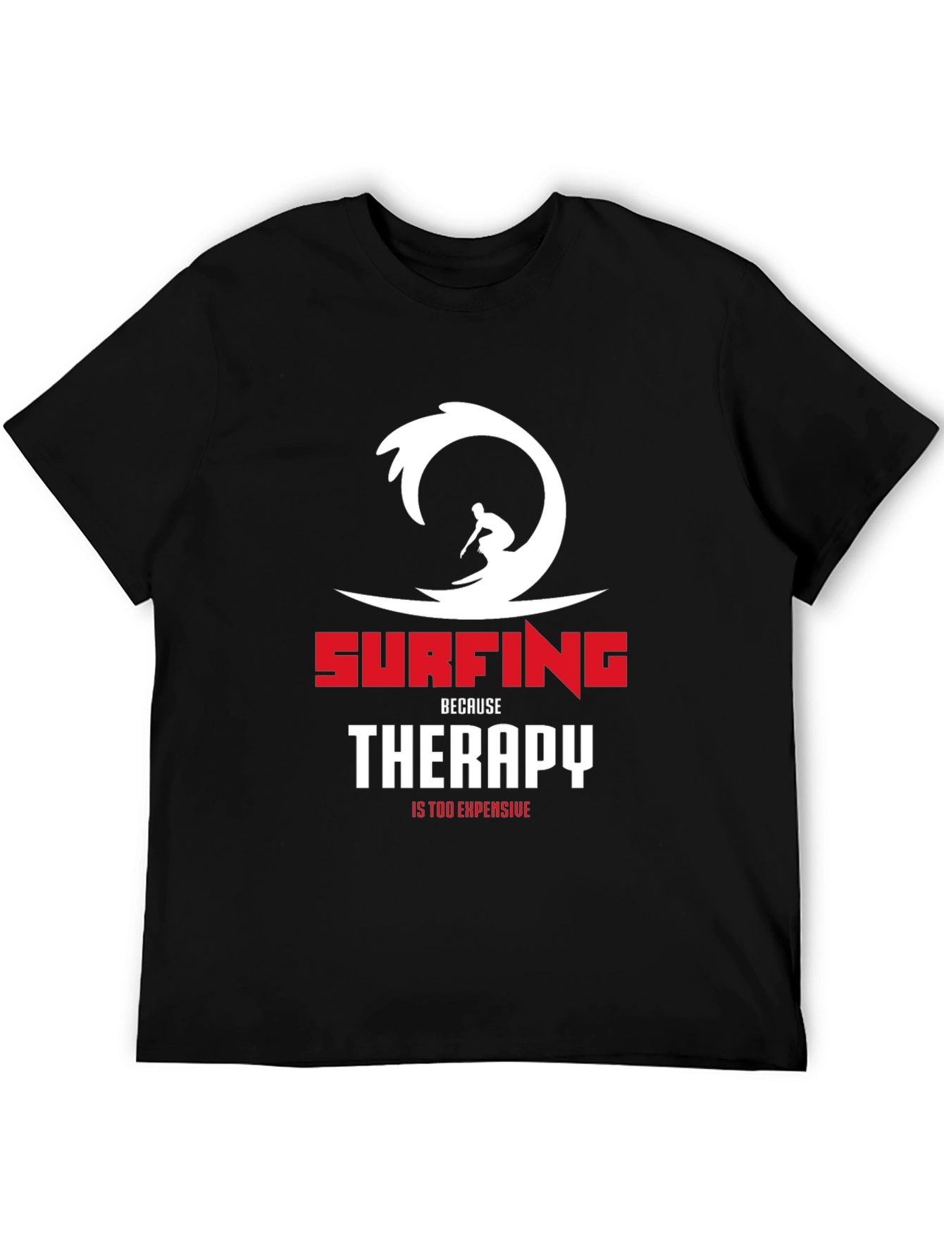 Surfing Therapy Graphic T-Shirt