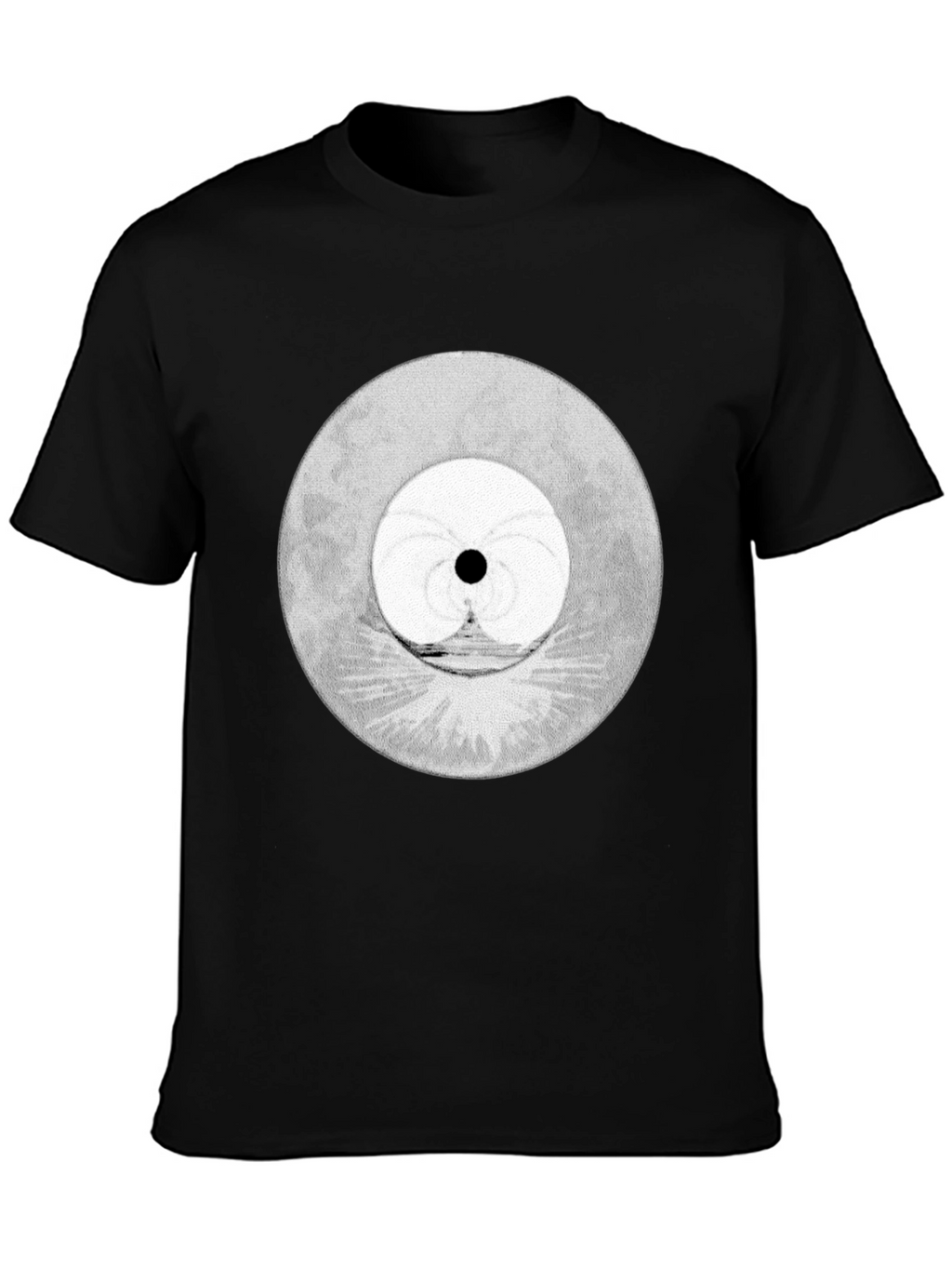 Mens Graphic Tee - Abstract Moon Design