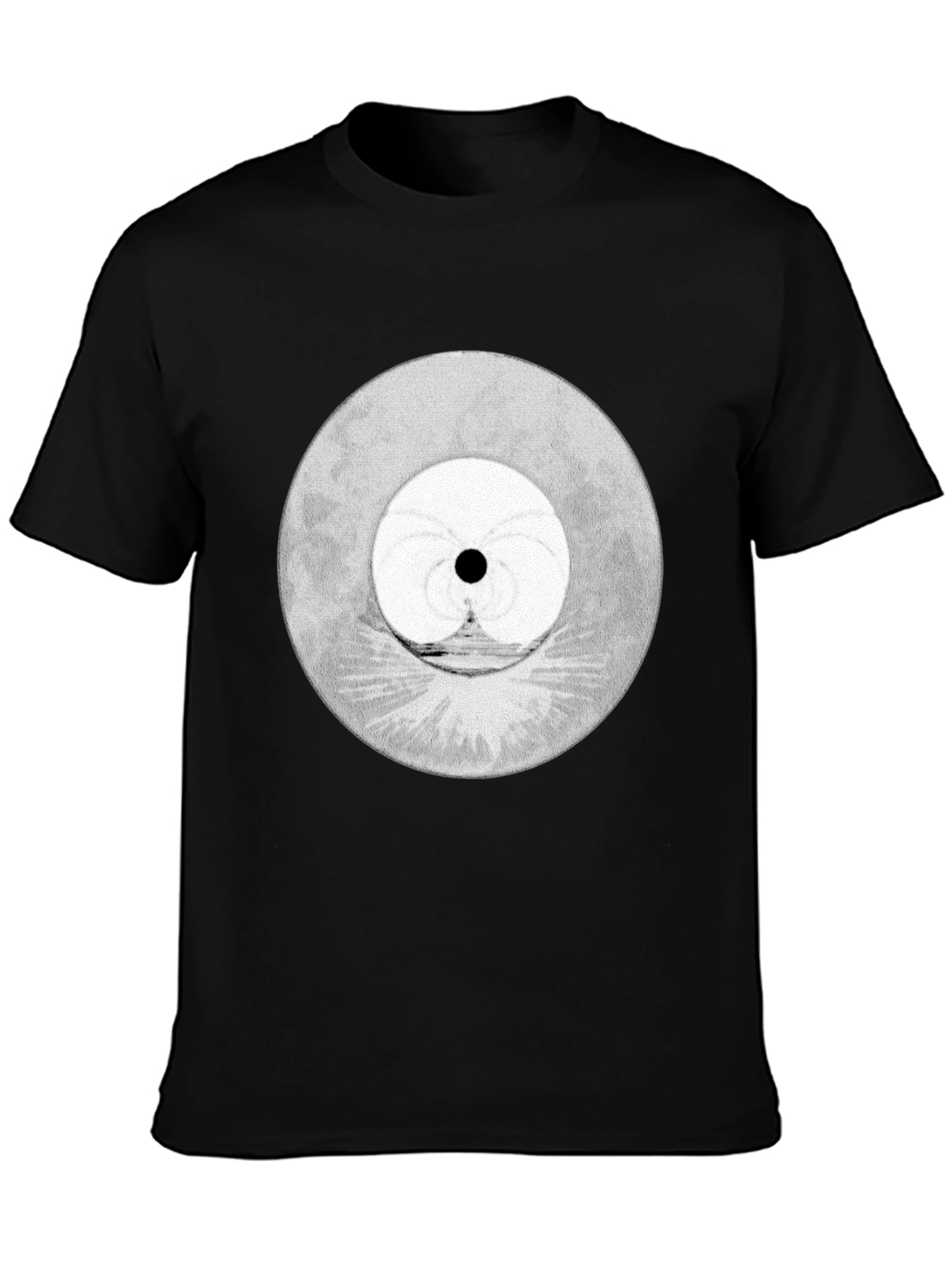 Mens Graphic Tee - Abstract Moon Design