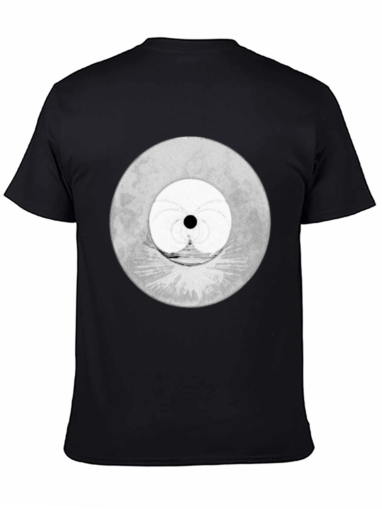 Mens Graphic Tee - Abstract Moon Design
