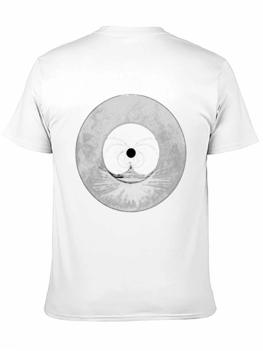 Mens Graphic Tee - Abstract Moon Design