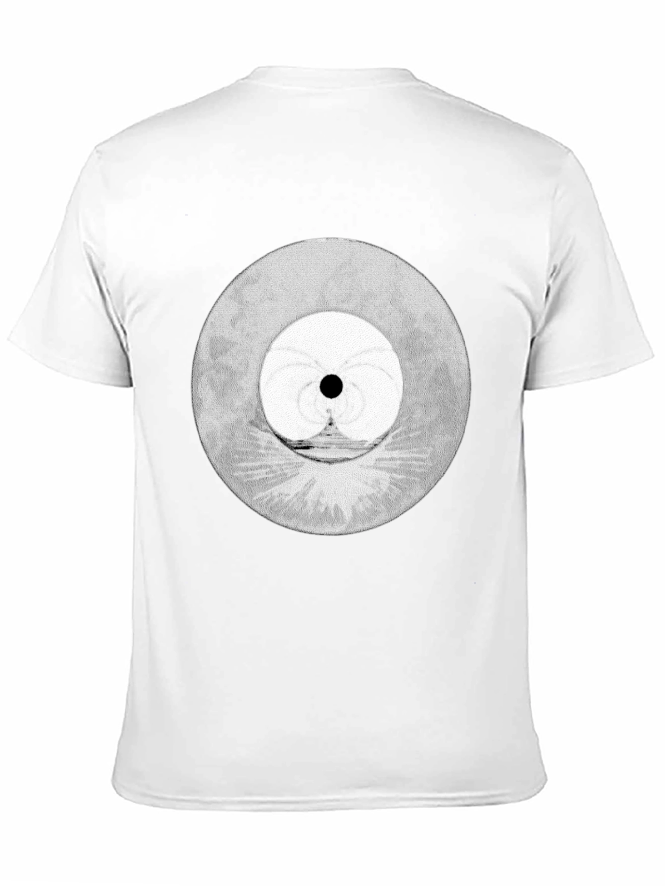 Mens Graphic Tee - Abstract Moon Design