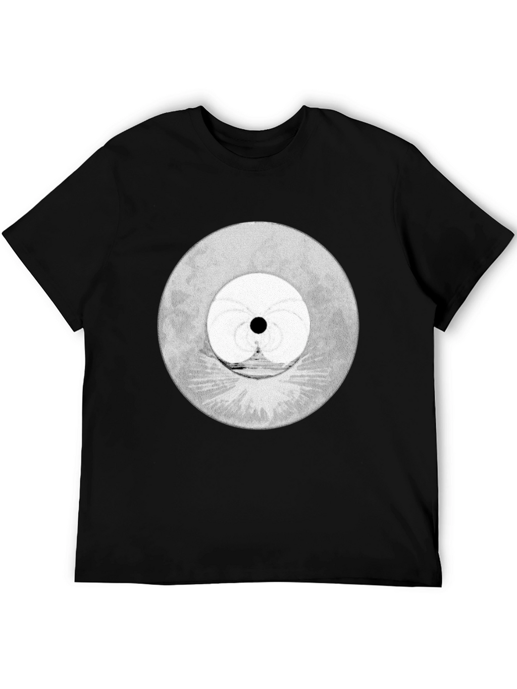 Mens Graphic Tee - Abstract Moon Design