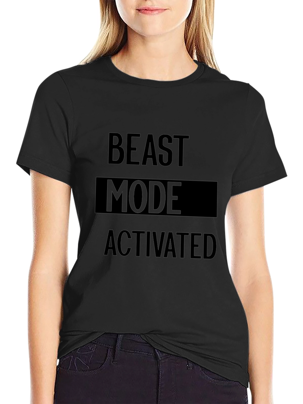 Beast Mode Activated Black T-Shirt