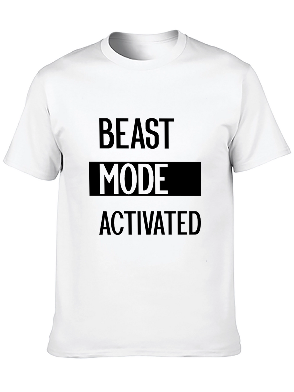 Beast Mode Activated Black T-Shirt