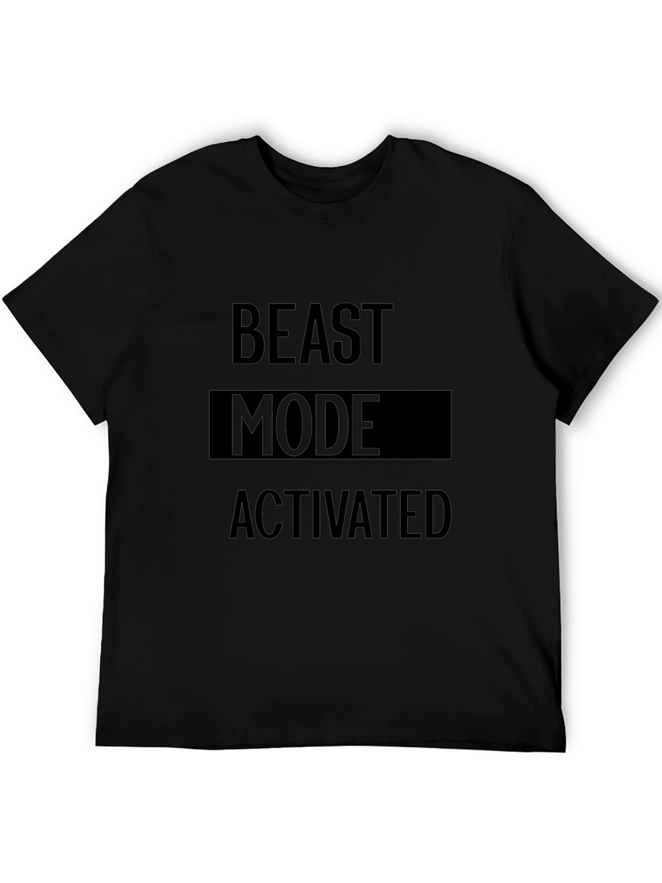 Beast Mode Activated Black T-Shirt
