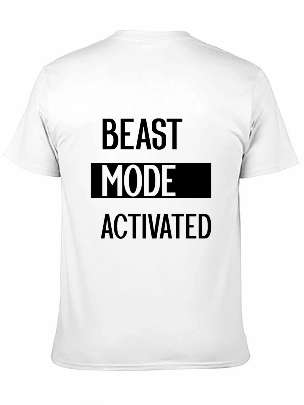 Beast Mode Activated Black T-Shirt