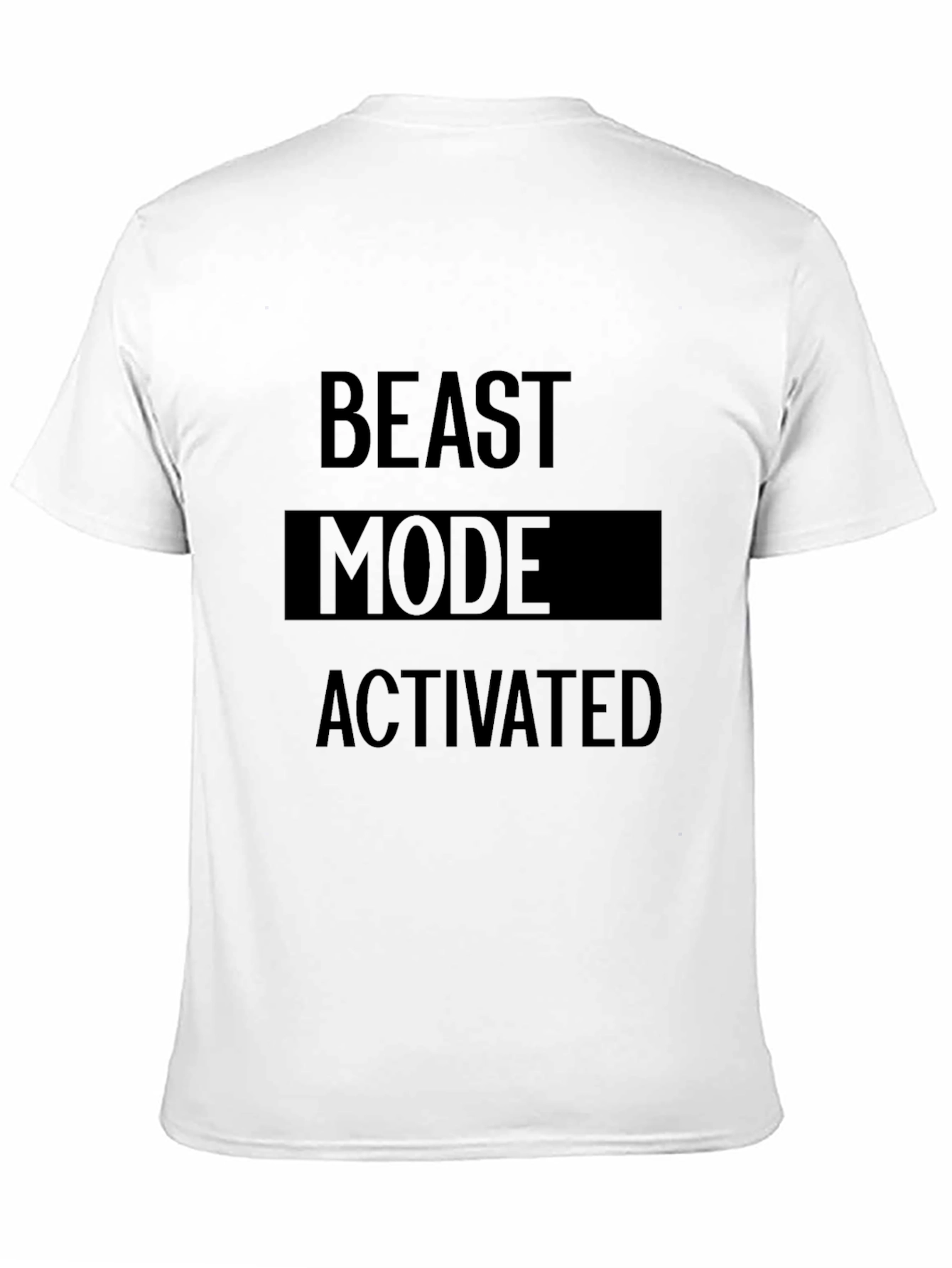 Beast Mode Activated Black T-Shirt