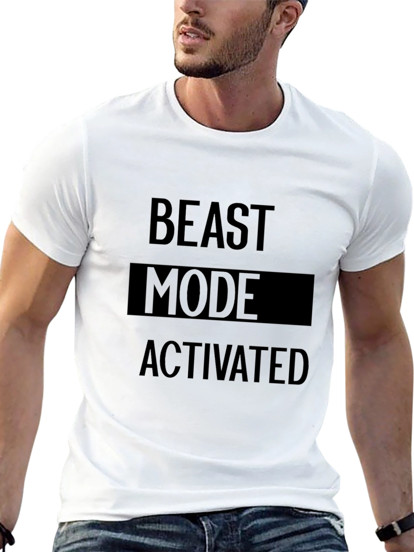 Beast Mode Activated Black T-Shirt