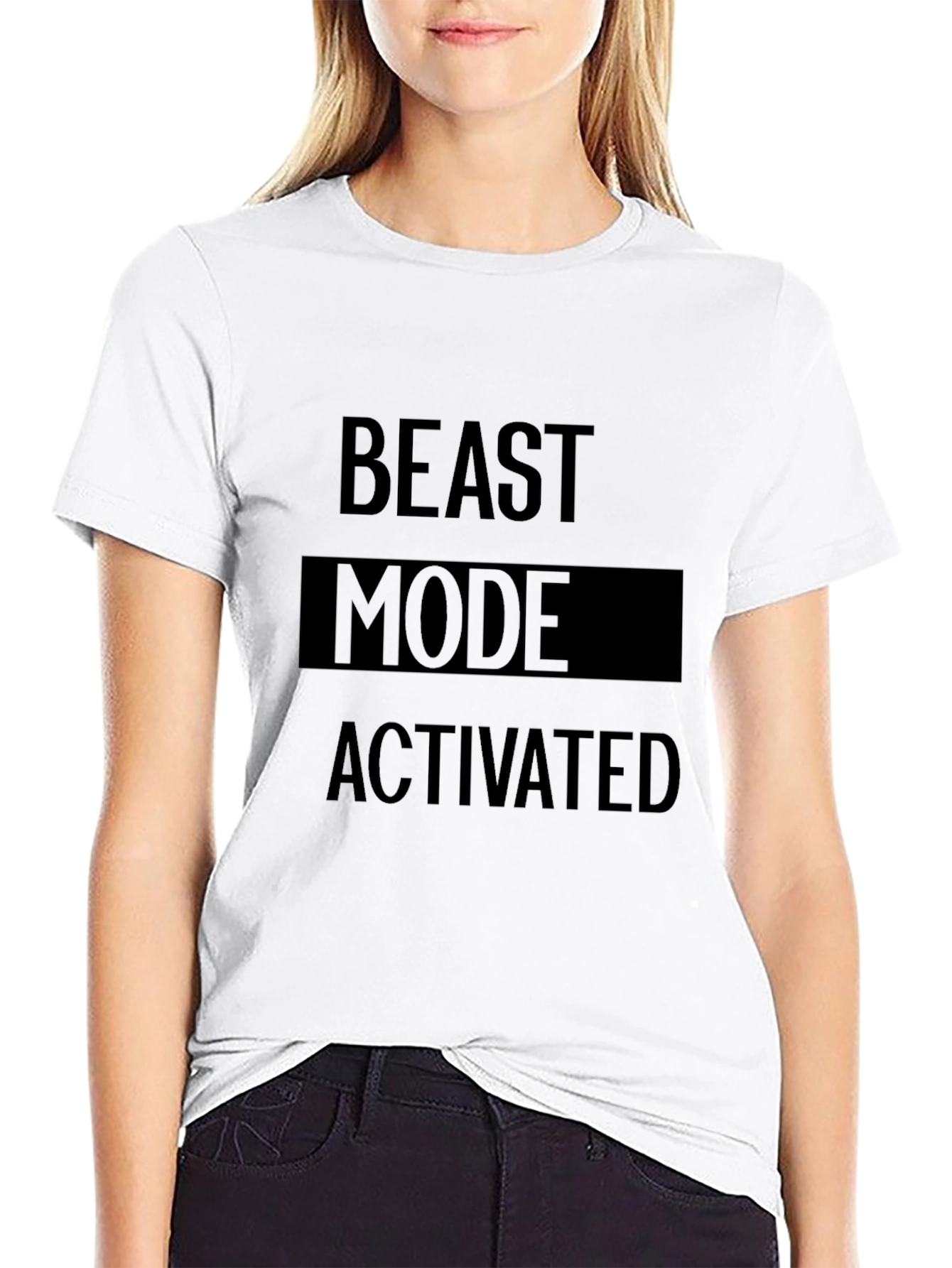 Beast Mode Activated Black T-Shirt