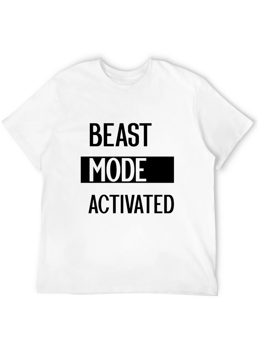 Beast Mode Activated Black T-Shirt