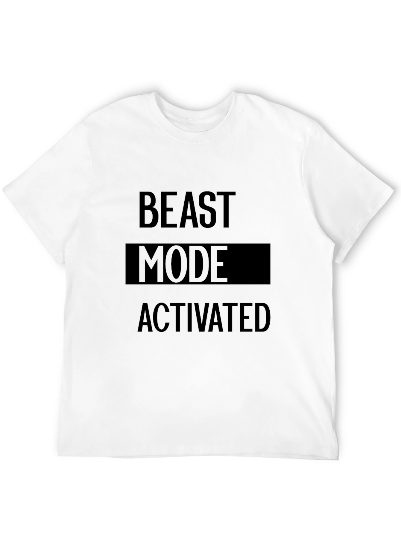 Beast Mode Activated Black T-Shirt