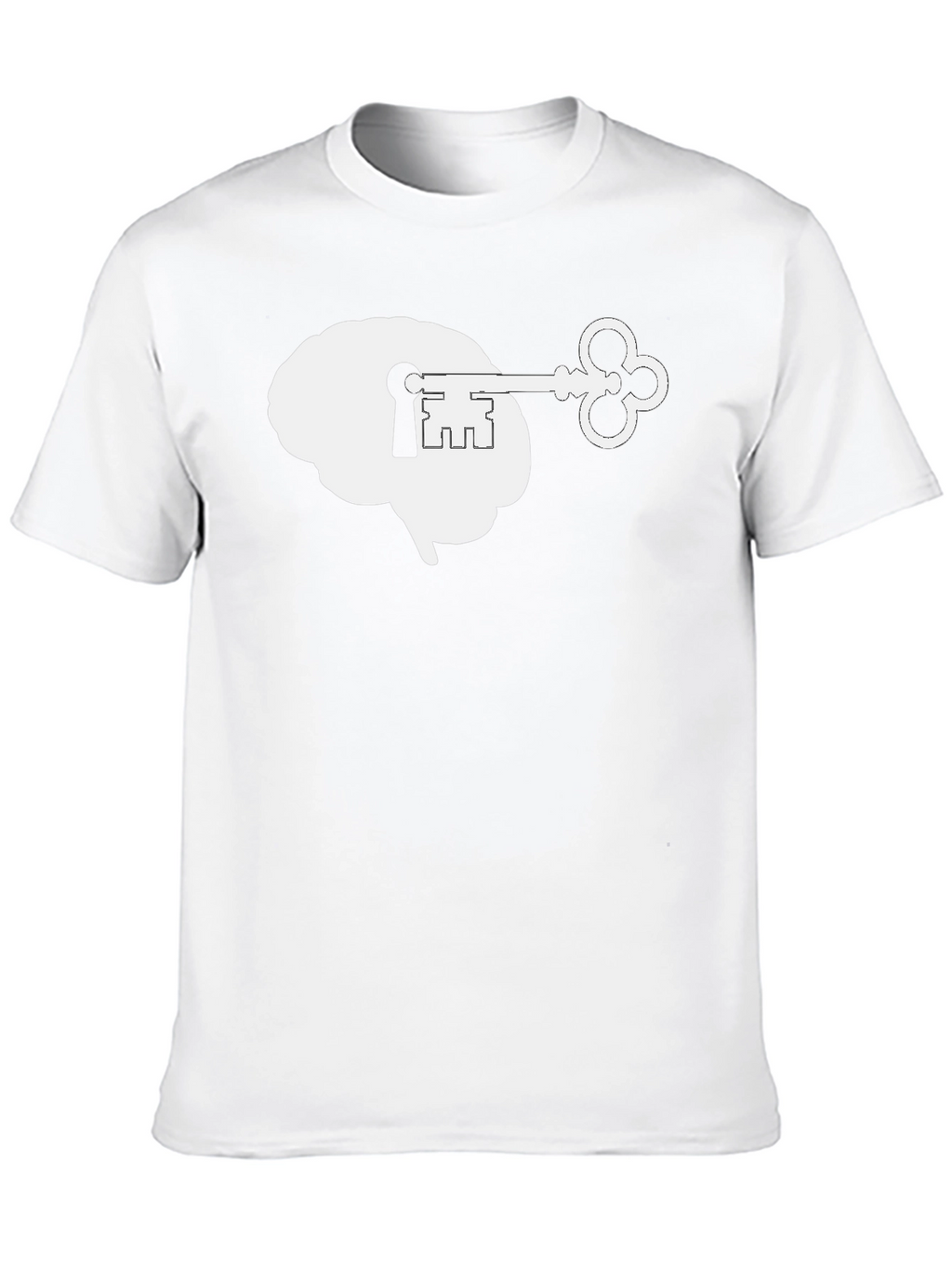 Brain Key T-Shirt - Unlock Your Mind
